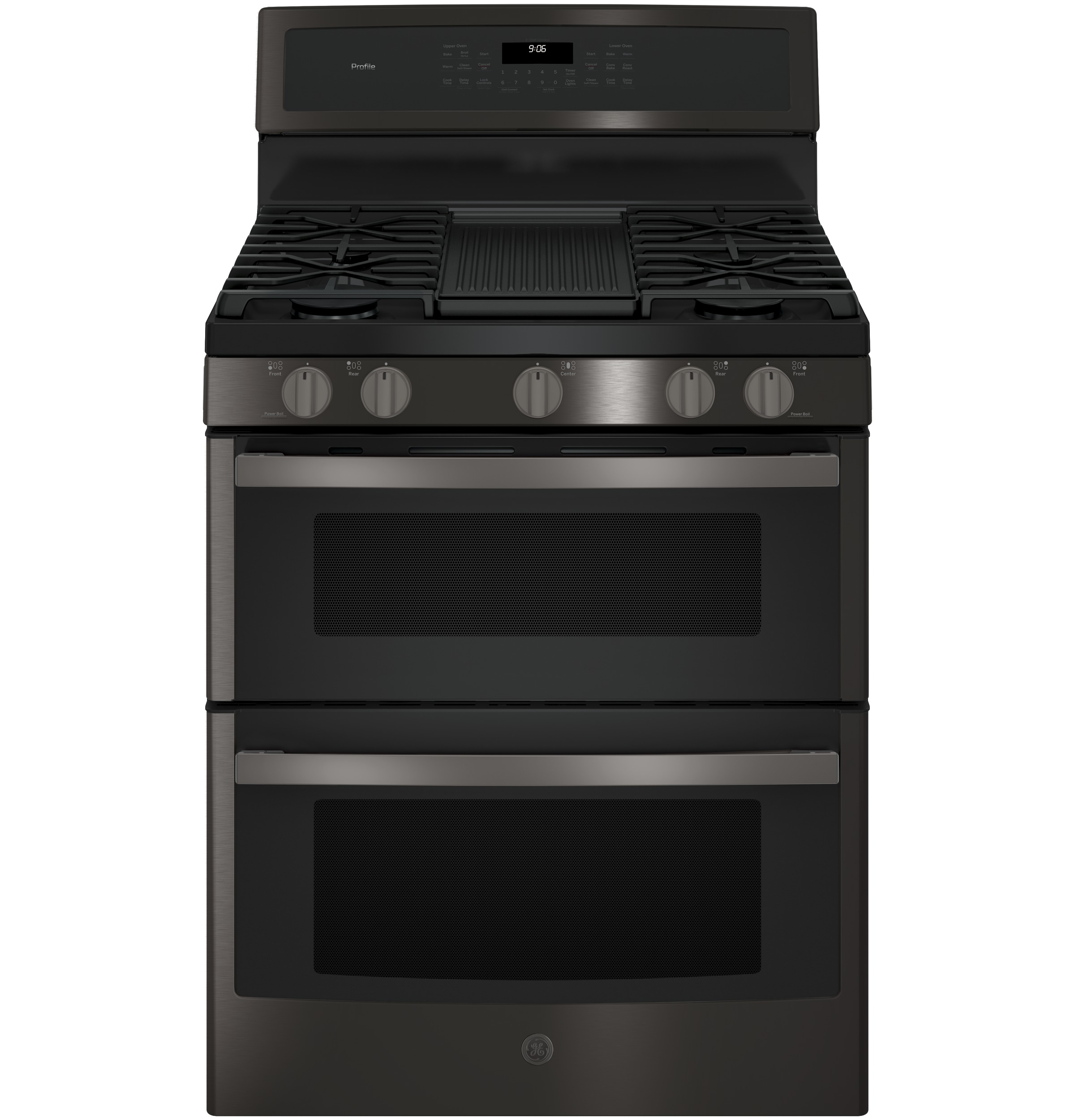 30" Free-Standing Gas Double Oven Convection Range PGB960BEJTS