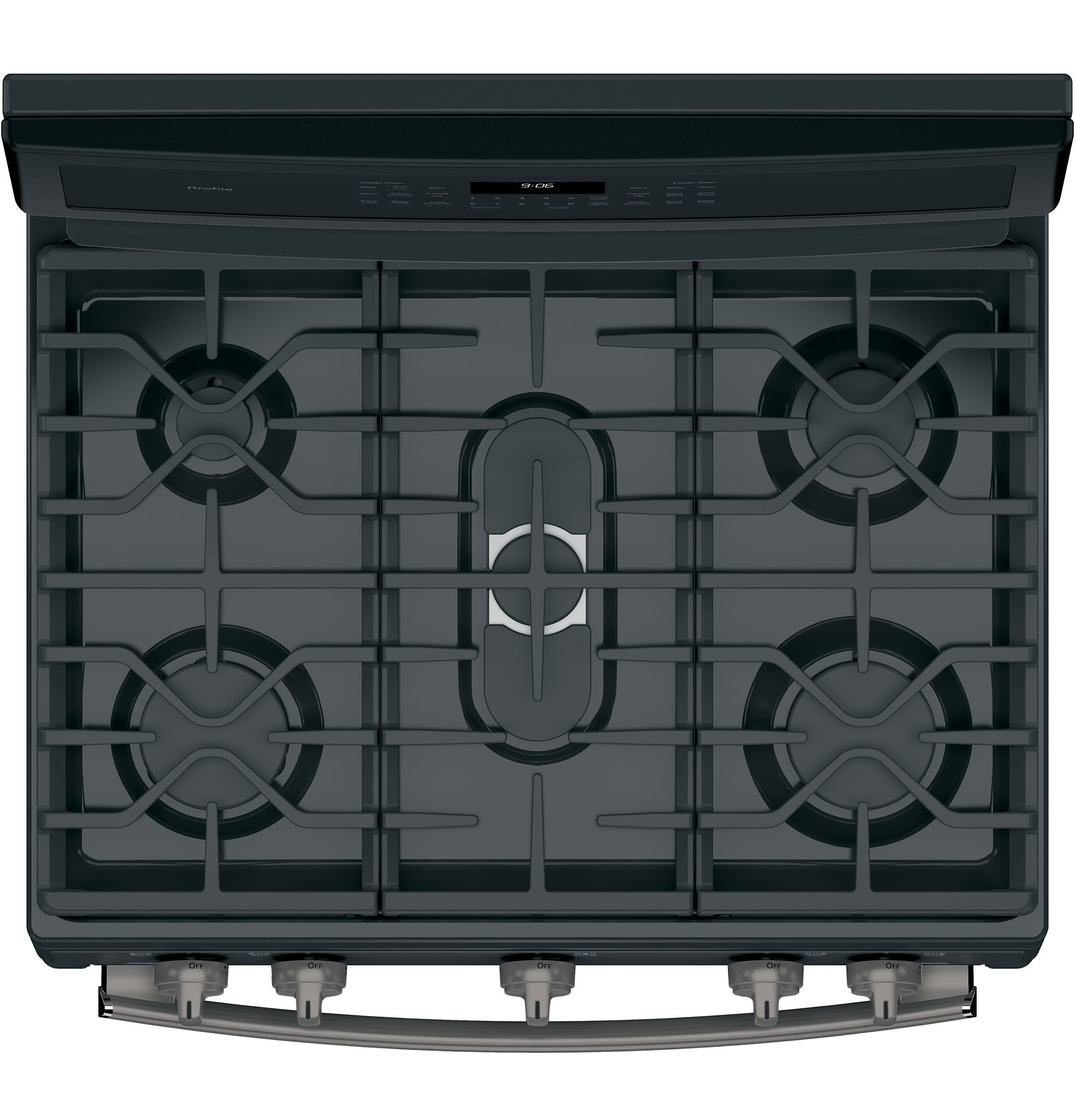 30" Free-Standing Gas Double Oven Convection Range PGB960FEJDS