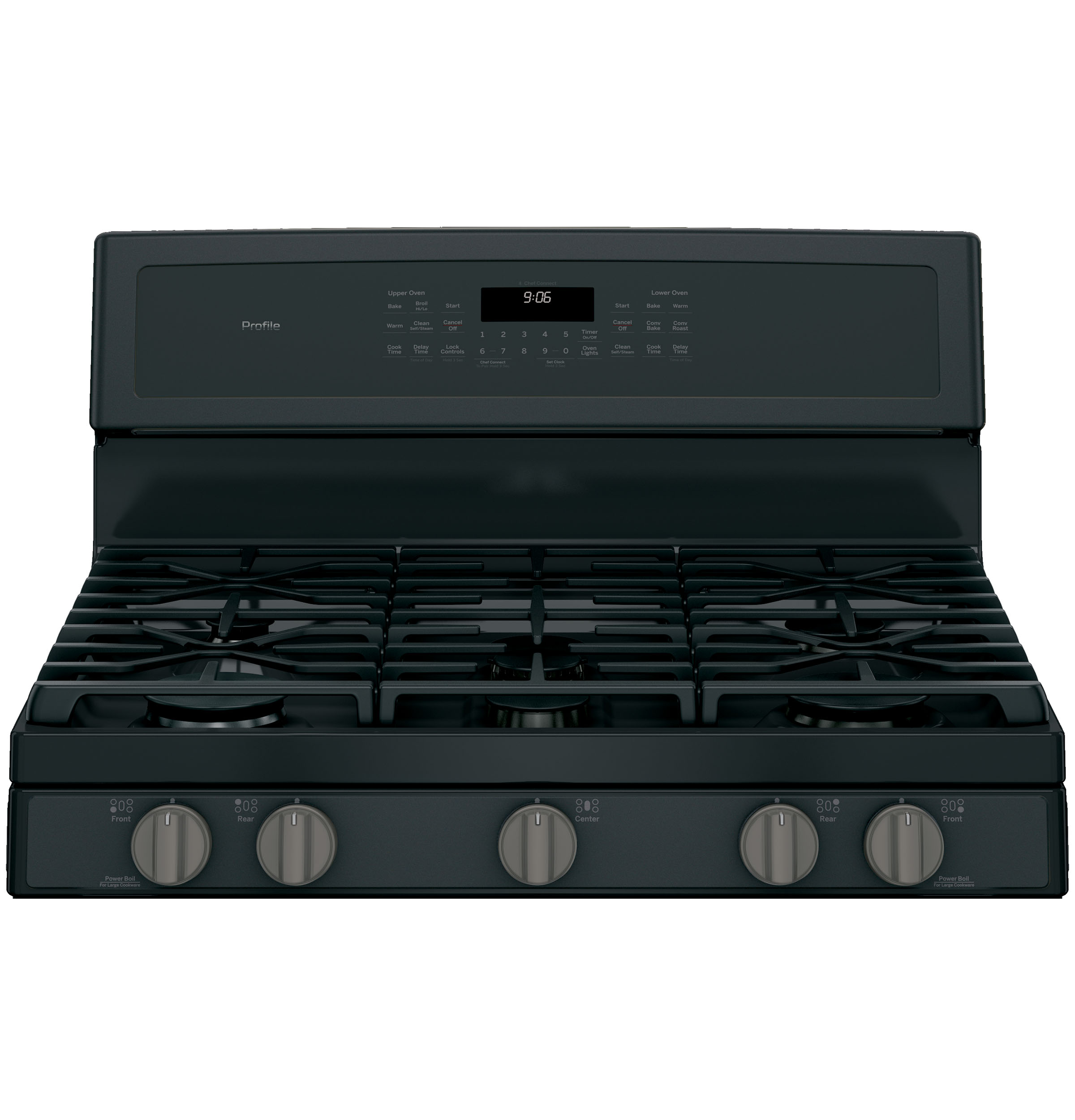 30" Free-Standing Gas Double Oven Convection Range PGB960FEJDS
