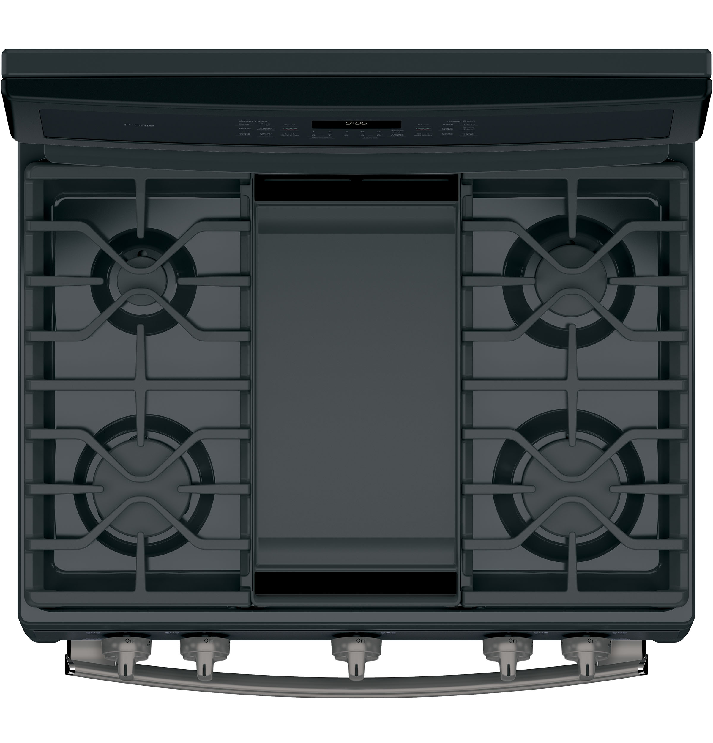 30" Free-Standing Gas Double Oven Convection Range PGB960FEJDS