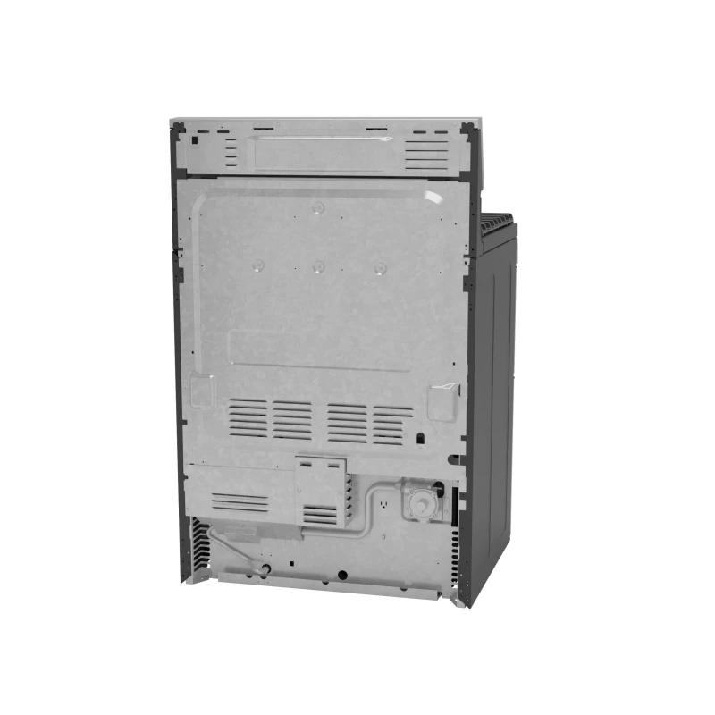 30" Free-Standing Gas Double Oven Convection Fingerprint Resistant Range with No Preheat Air Fry PGB965YPFS