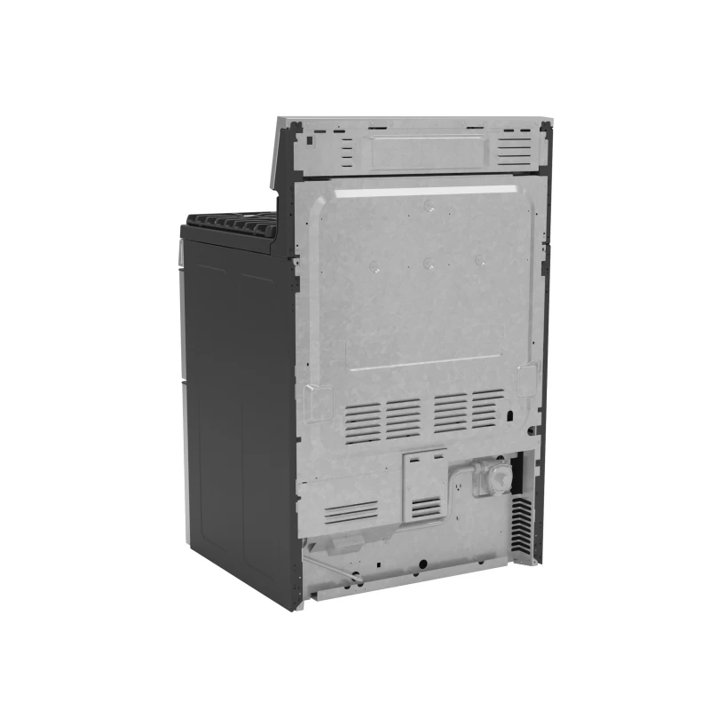 30" Free-Standing Gas Double Oven Convection Fingerprint Resistant Range with No Preheat Air Fry PGB965YPFS