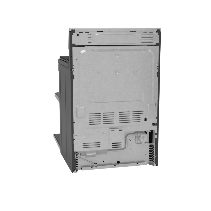 30" Free-Standing Gas Double Oven Convection Fingerprint Resistant Range with No Preheat Air Fry PGB965YPFS