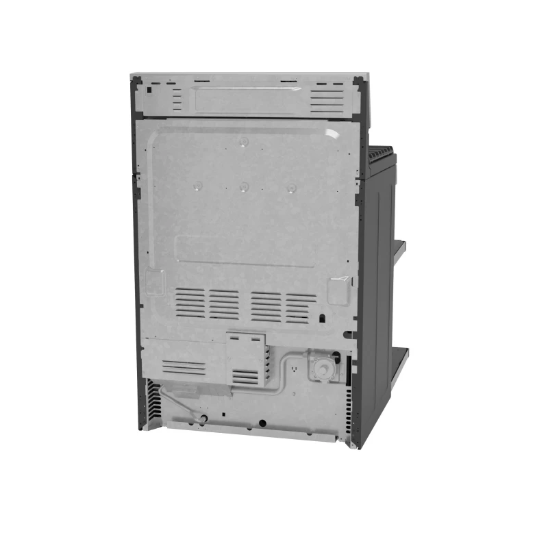 30" Free-Standing Gas Double Oven Convection Fingerprint Resistant Range with No Preheat Air Fry PGB965YPFS