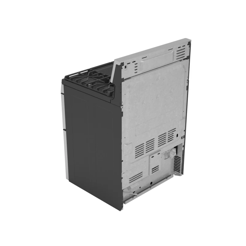 30" Free-Standing Gas Double Oven Convection Fingerprint Resistant Range with No Preheat Air Fry PGB965YPFS