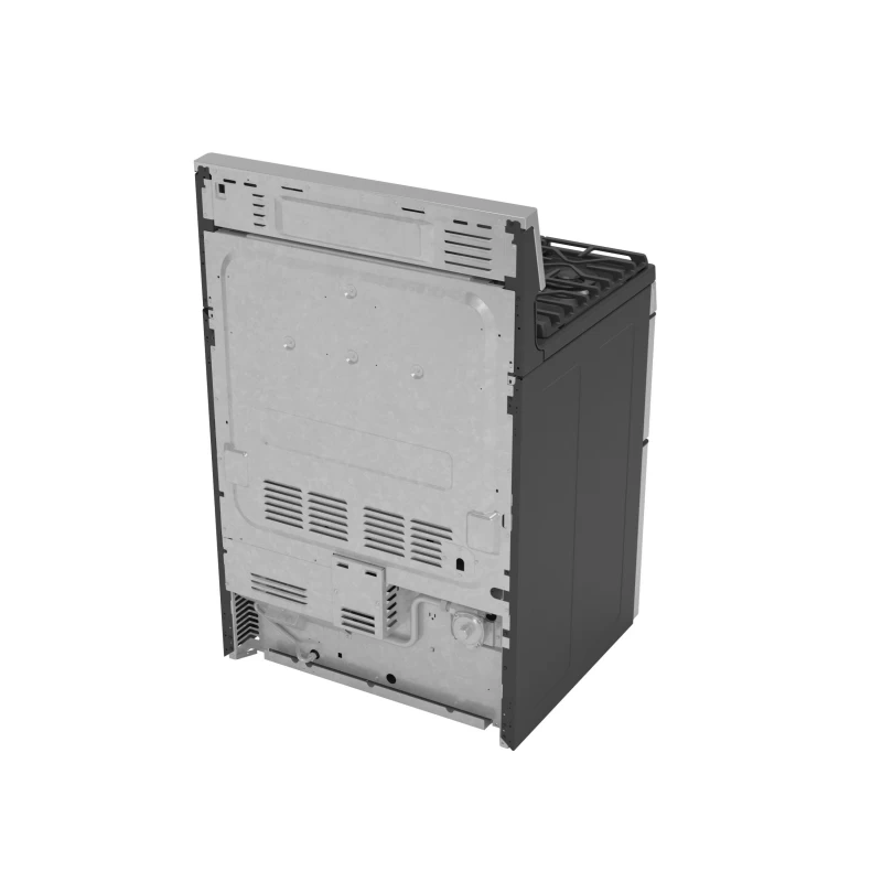 30" Free-Standing Gas Double Oven Convection Fingerprint Resistant Range with No Preheat Air Fry PGB965YPFS