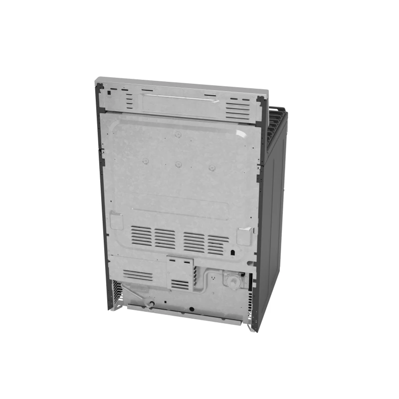 30" Free-Standing Gas Double Oven Convection Fingerprint Resistant Range with No Preheat Air Fry PGB965YPFS