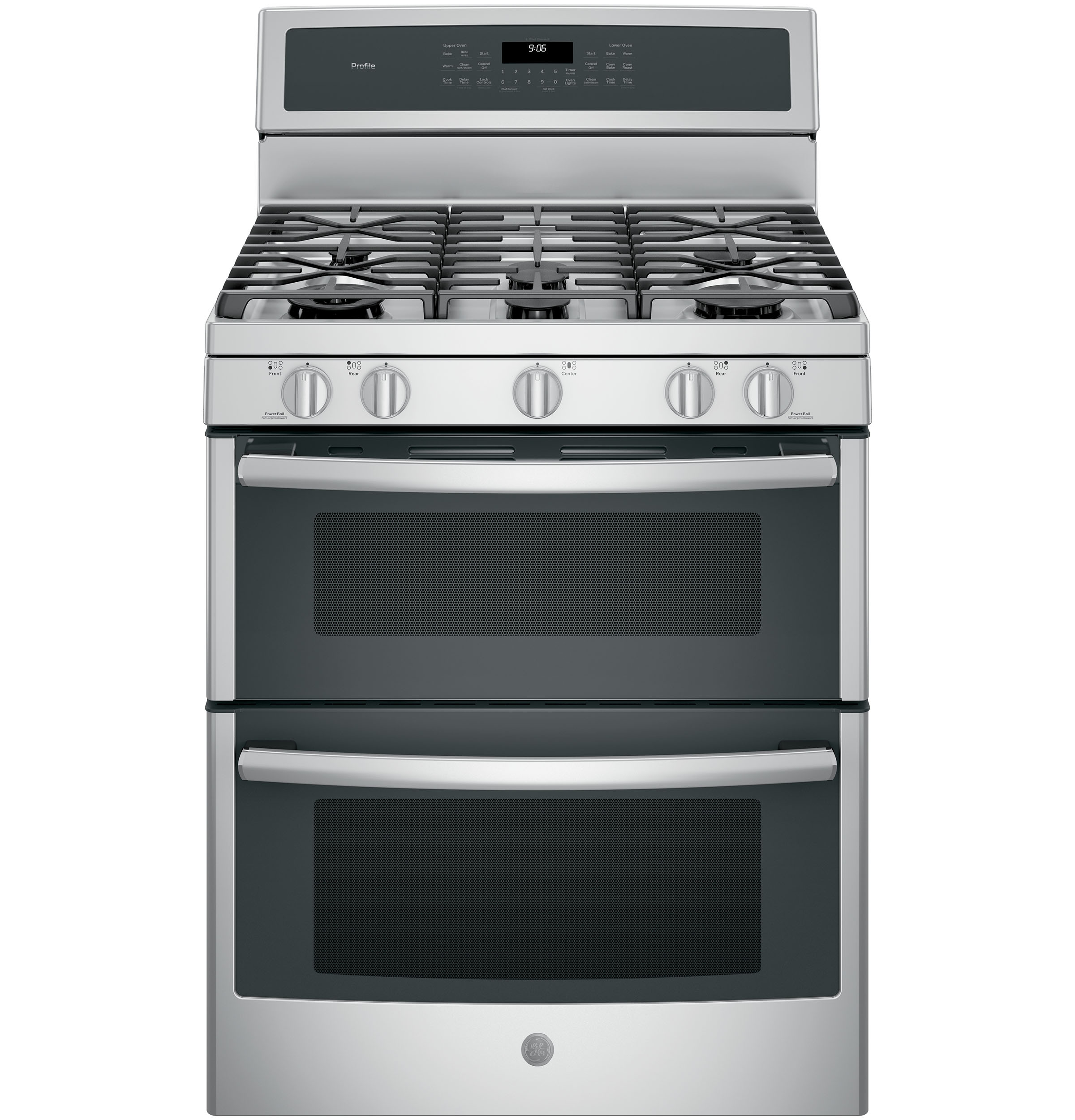 Series 30" Free-Standing Gas Double Oven Convection Range PGB980ZEJSS