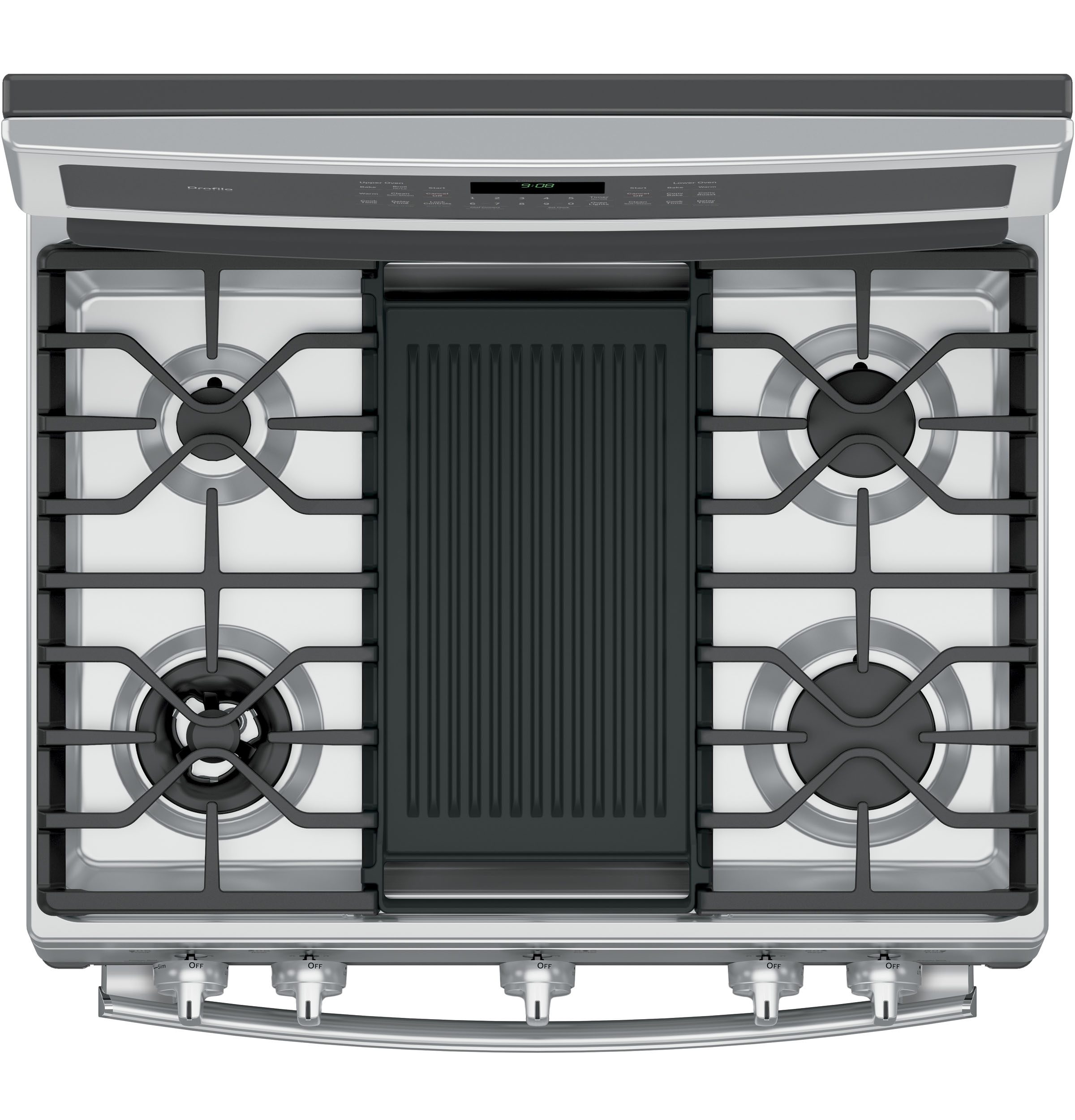 Series 30" Free-Standing Gas Double Oven Convection Range PGB980ZEJSS
