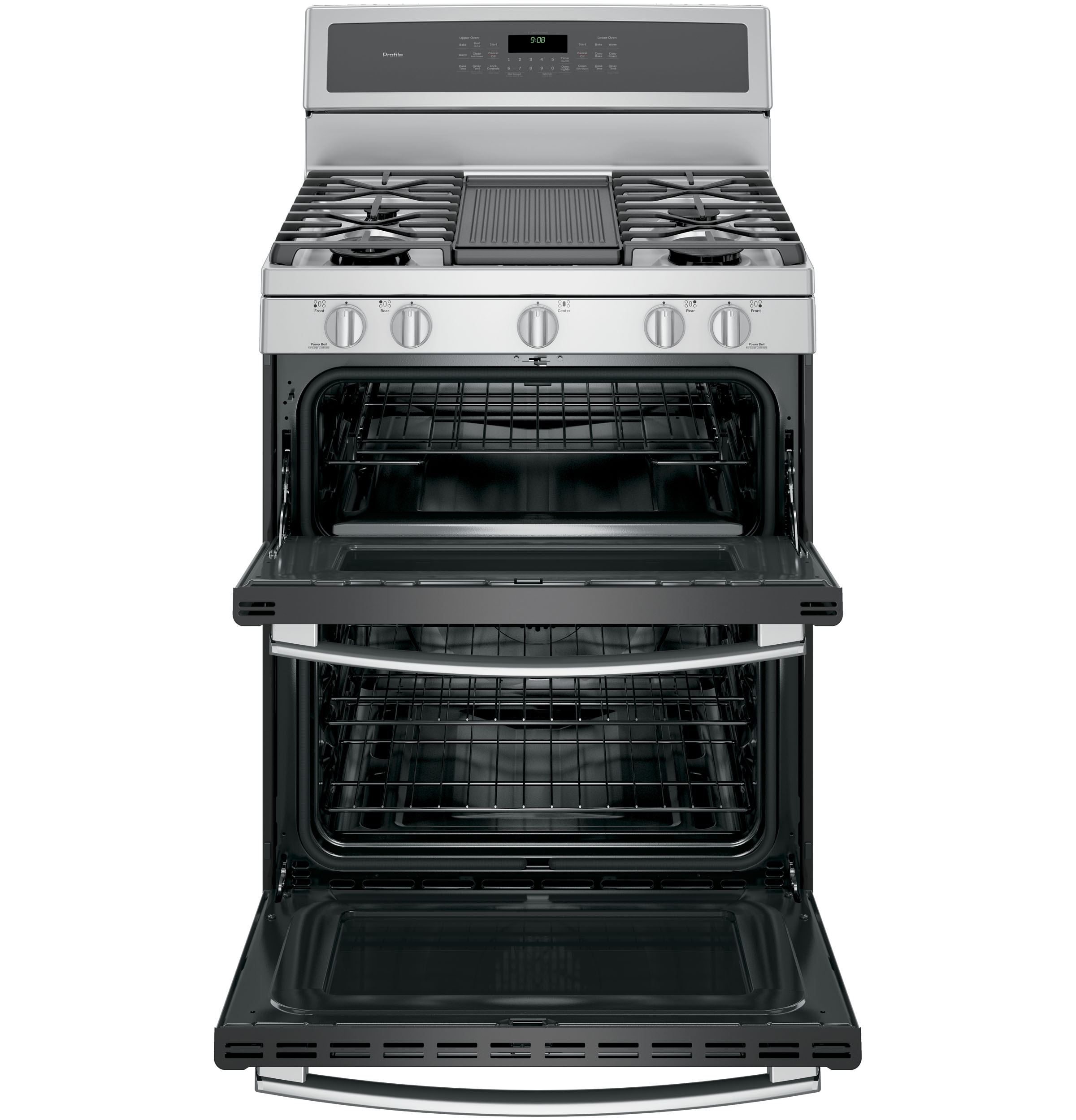 Series 30" Free-Standing Gas Double Oven Convection Range PGB980ZEJSS