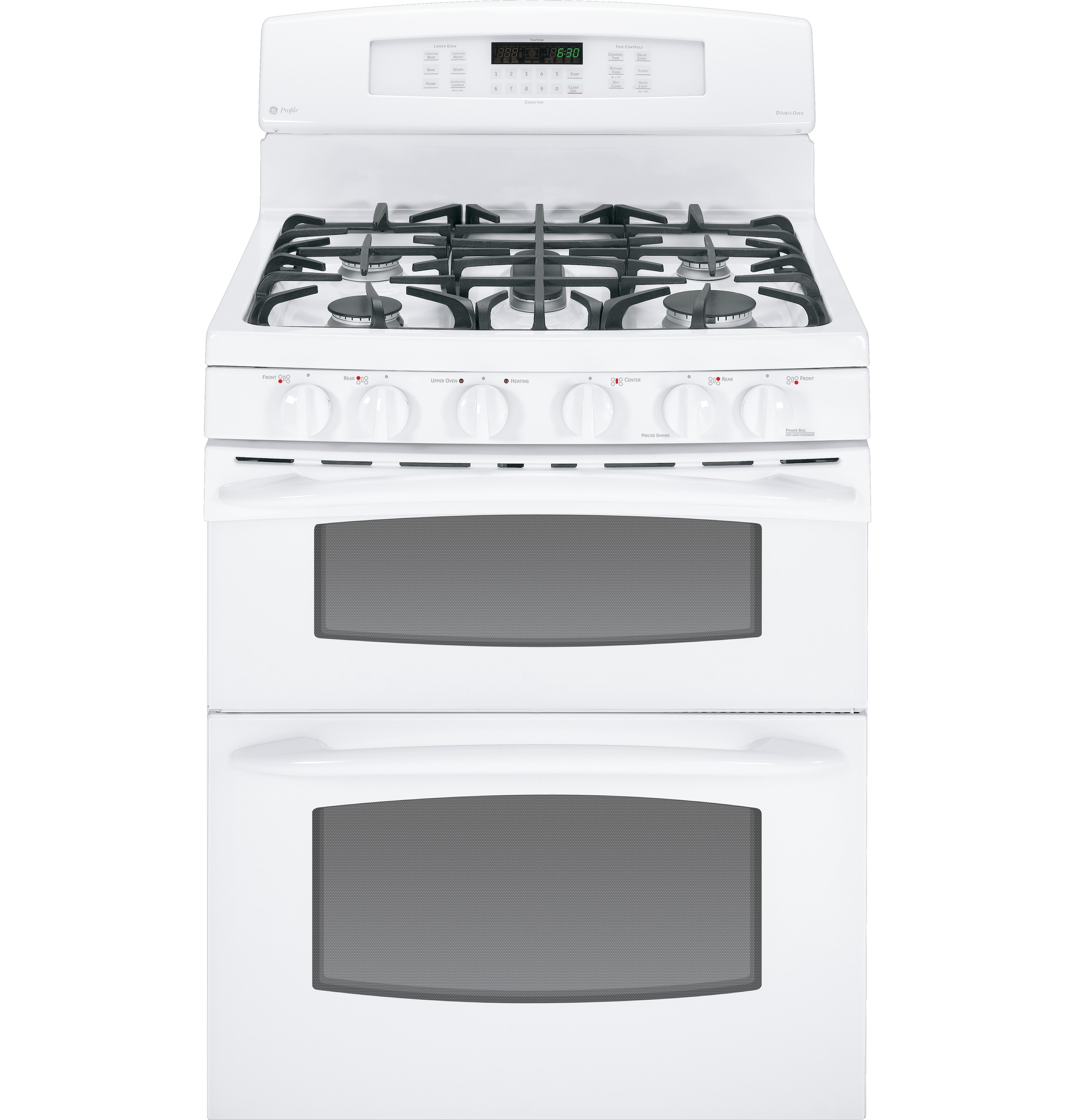 30" Free-Standing Gas Double Oven with Convection Range PGB995DETWW