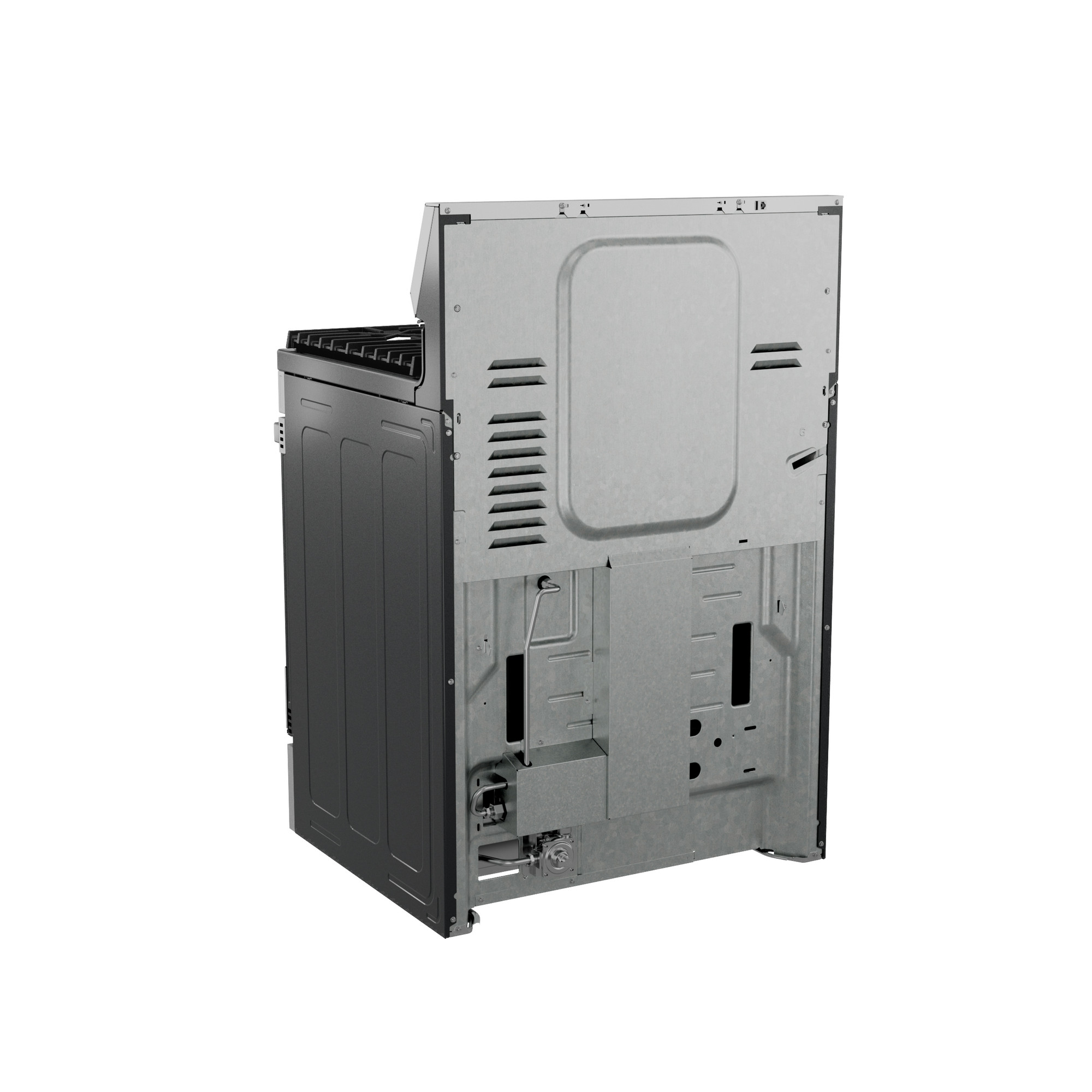 30” Smart Free-Standing Gas Convection Range with No Preheat Air Fry and EasyWash Oven Tray PGF700AYFS