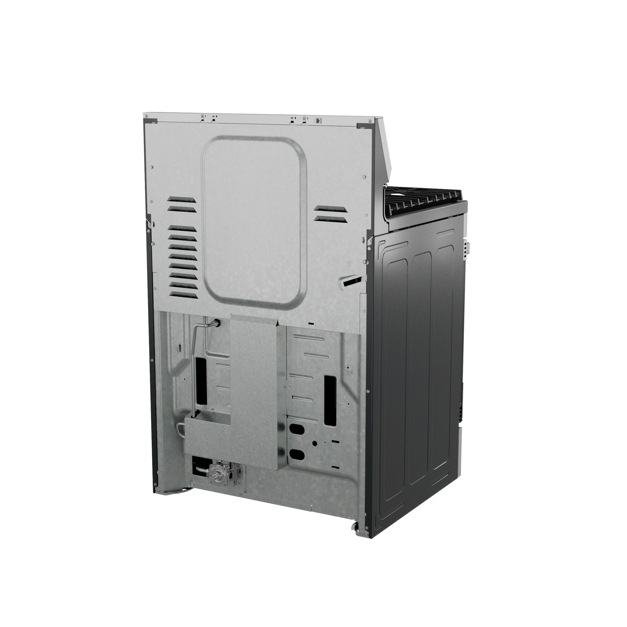 30” Smart Free-Standing Gas Convection Range with No Preheat Air Fry and EasyWash Oven Tray PGF700AYFS