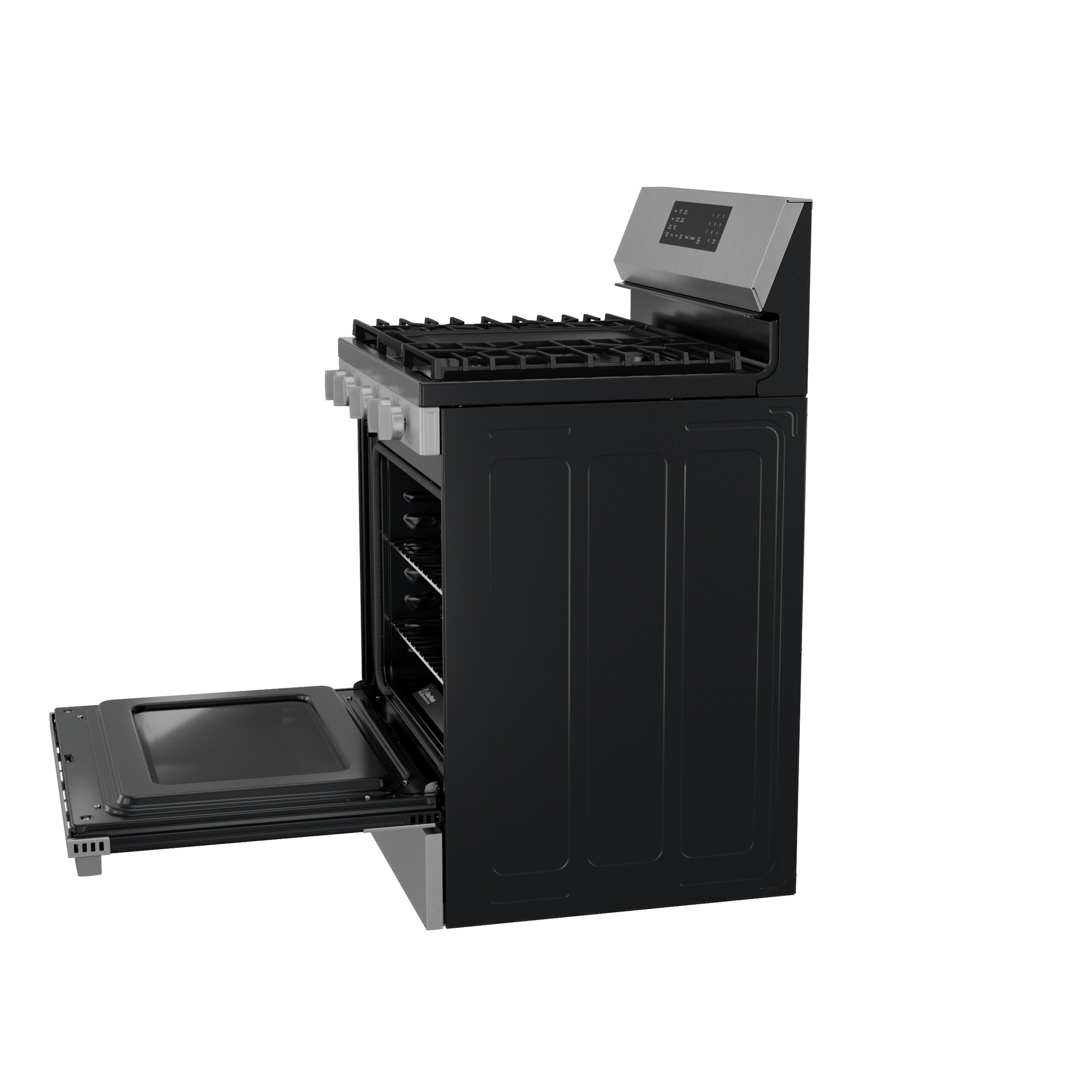 30” Smart Free-Standing Gas Convection Range with No Preheat Air Fry and EasyWash Oven Tray PGF700AYFS