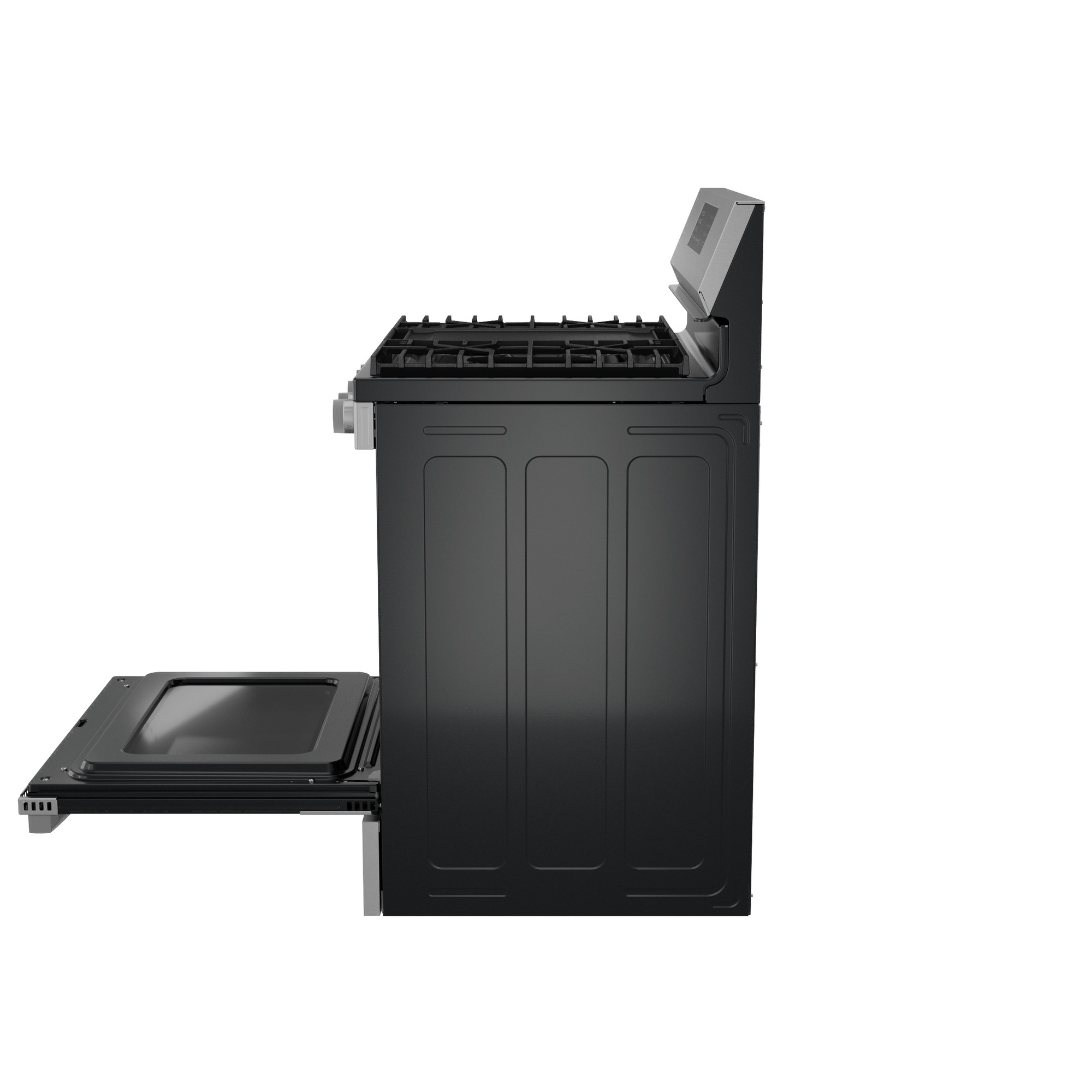 30” Smart Free-Standing Gas Convection Range with No Preheat Air Fry and EasyWash Oven Tray PGF700AYFS