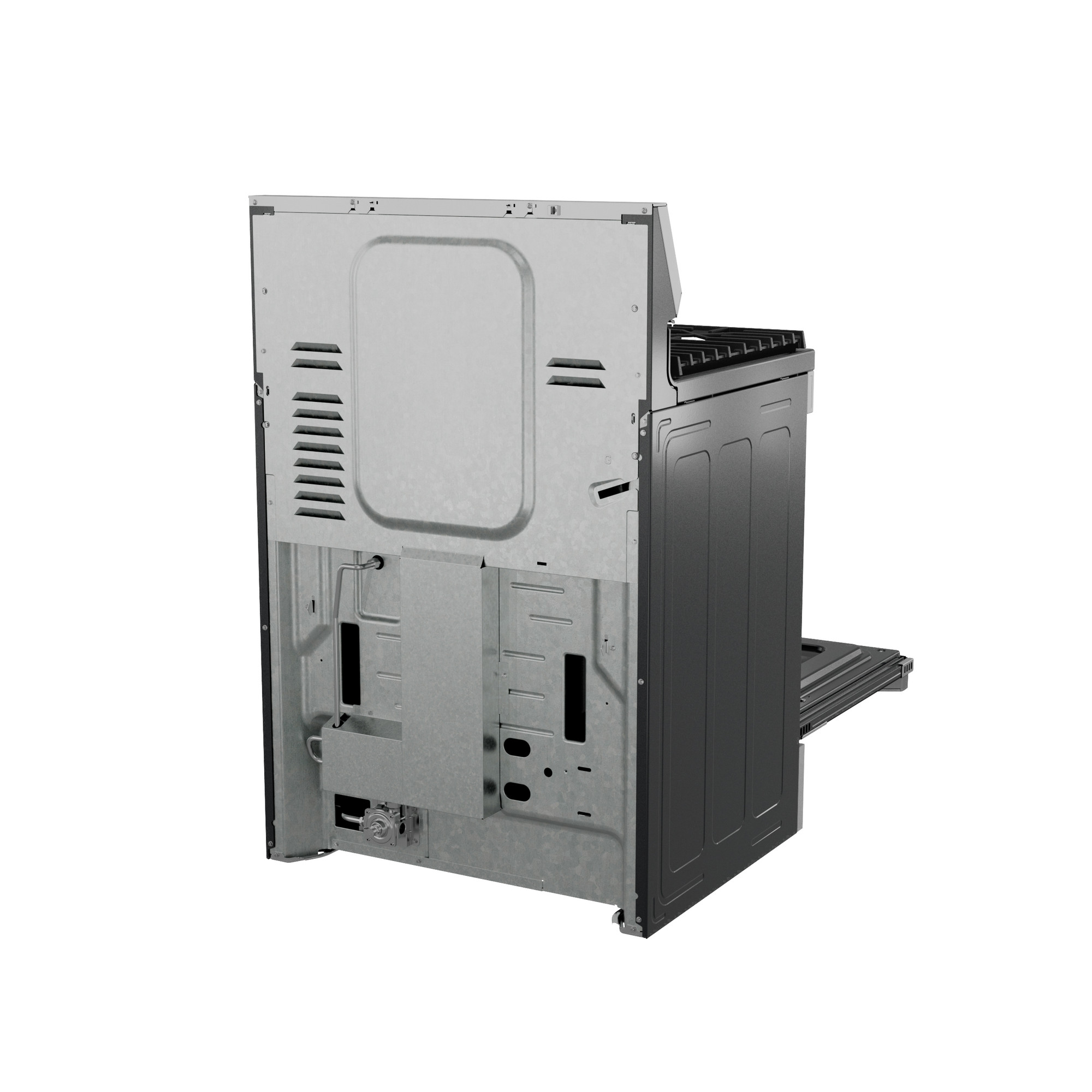 30” Smart Free-Standing Gas Convection Range with No Preheat Air Fry and EasyWash Oven Tray PGF700AYFS