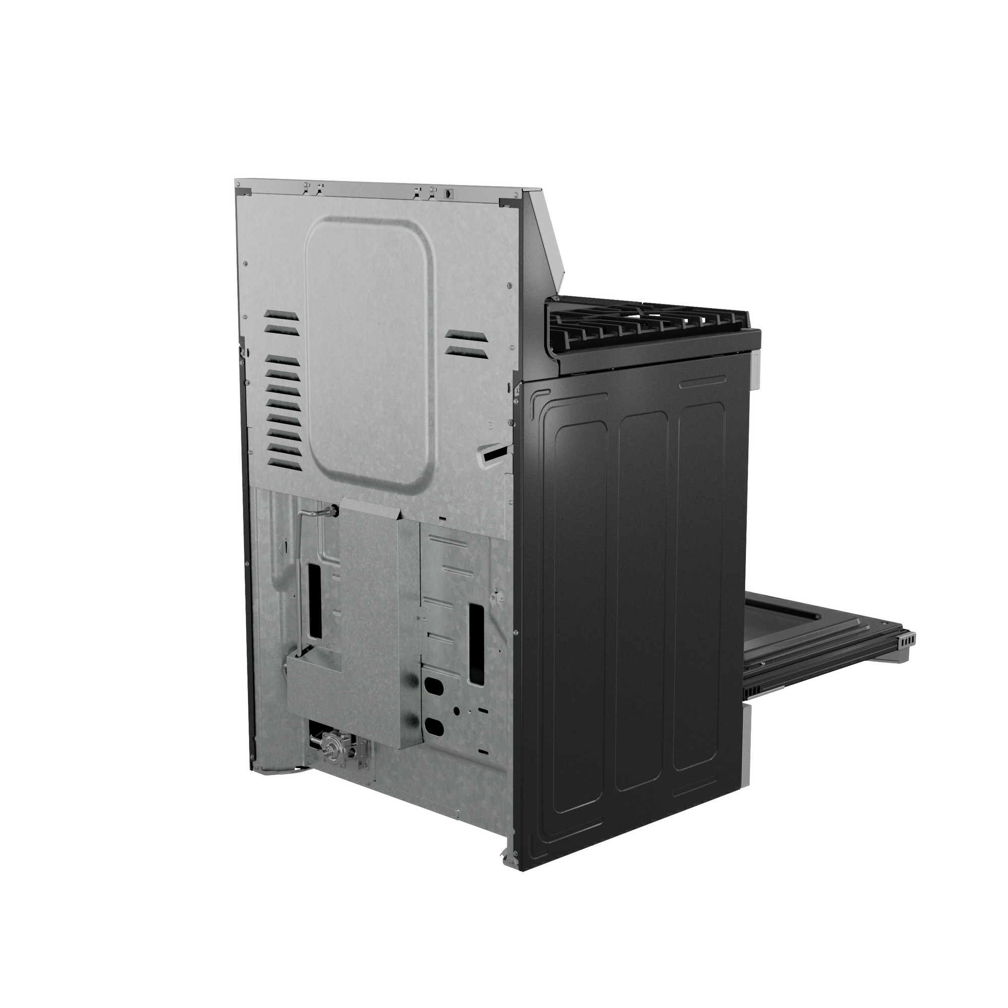 30” Smart Free-Standing Gas Convection Range with No Preheat Air Fry and EasyWash Oven Tray PGF700AYFS