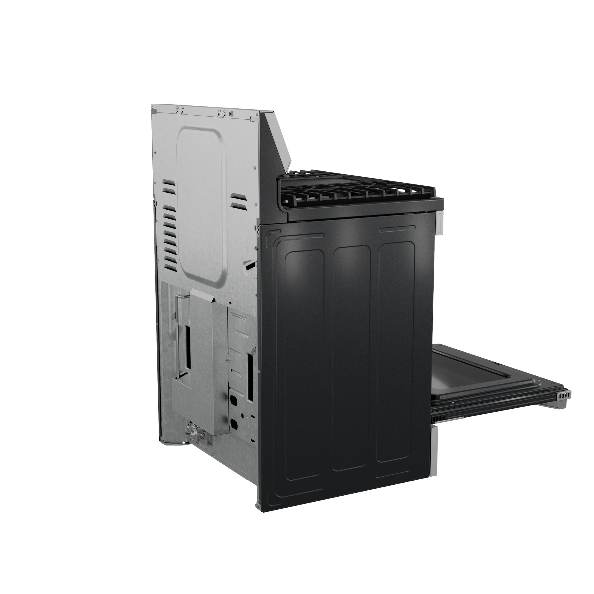 30” Smart Free-Standing Gas Convection Range with No Preheat Air Fry and EasyWash Oven Tray PGF700AYFS