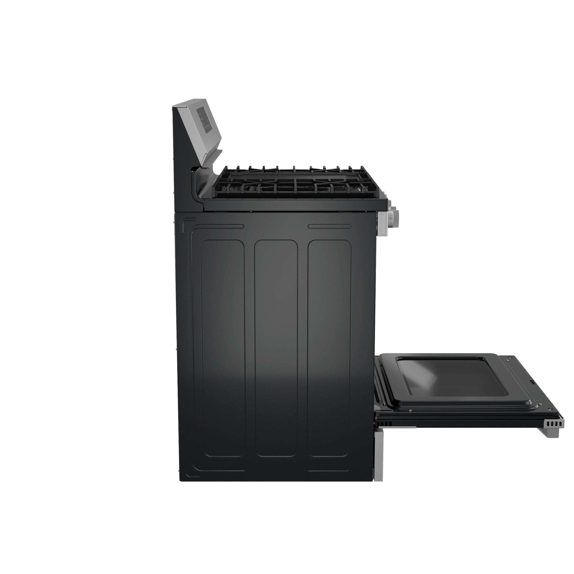 30” Smart Free-Standing Gas Convection Range with No Preheat Air Fry and EasyWash Oven Tray PGF700AYFS