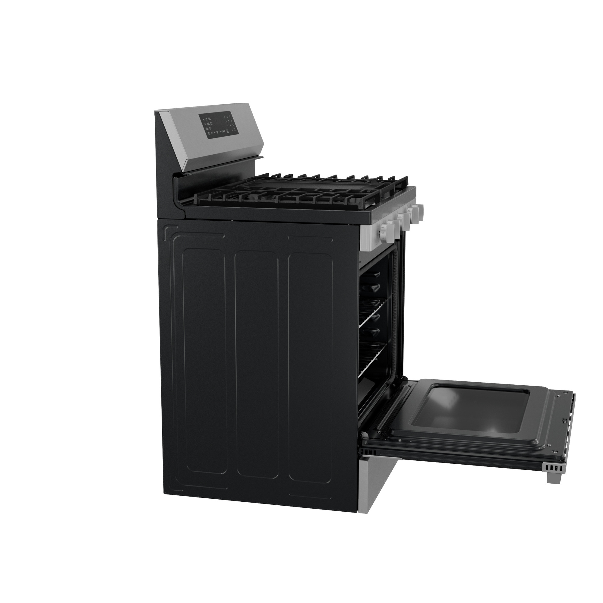 30” Smart Free-Standing Gas Convection Range with No Preheat Air Fry and EasyWash Oven Tray PGF700AYFS