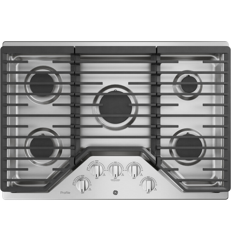30" Built-In Gas Cooktop with 5 Burners PGP7030BMTS