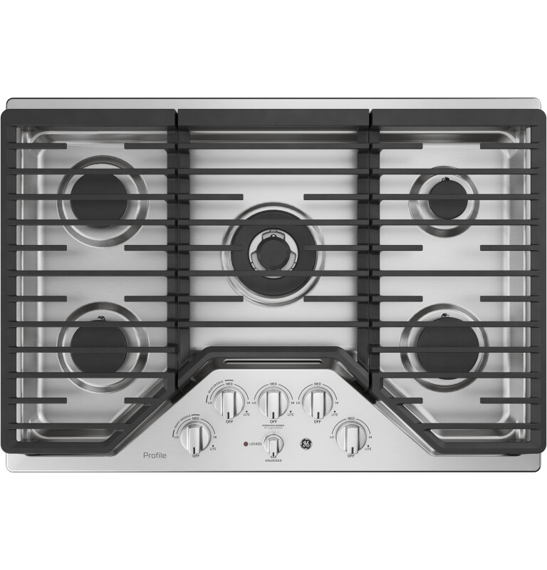 GE Profile 30" Built-In Tri-Ring Gas Cooktop