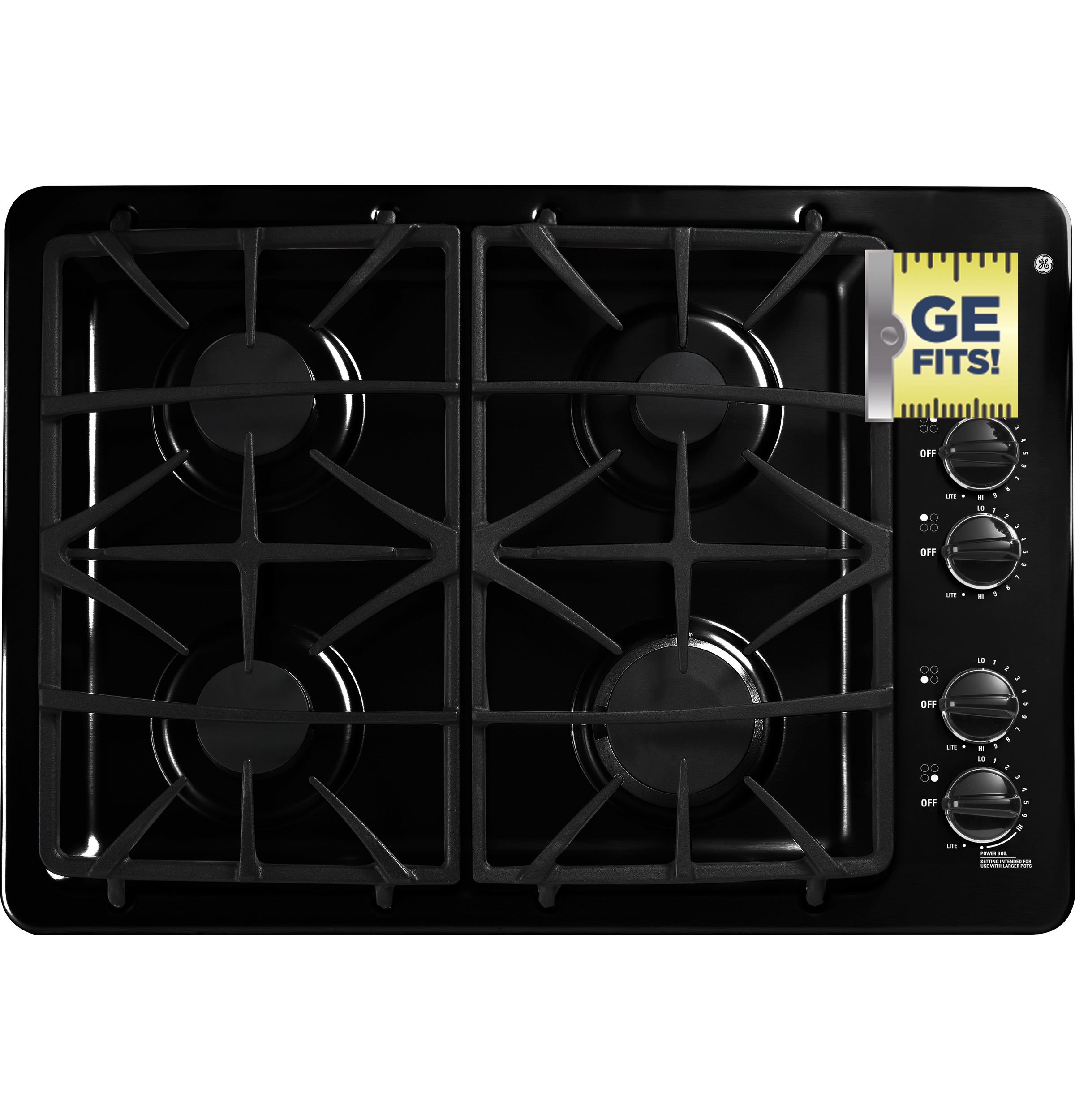 Series 30" Built-In Gas Cooktop PGP943DETBB