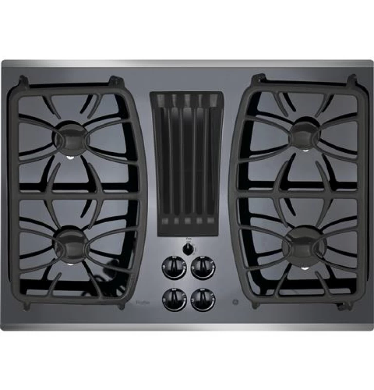 30" Built-In Gas Downdraft Cooktop PGP9830SJSS