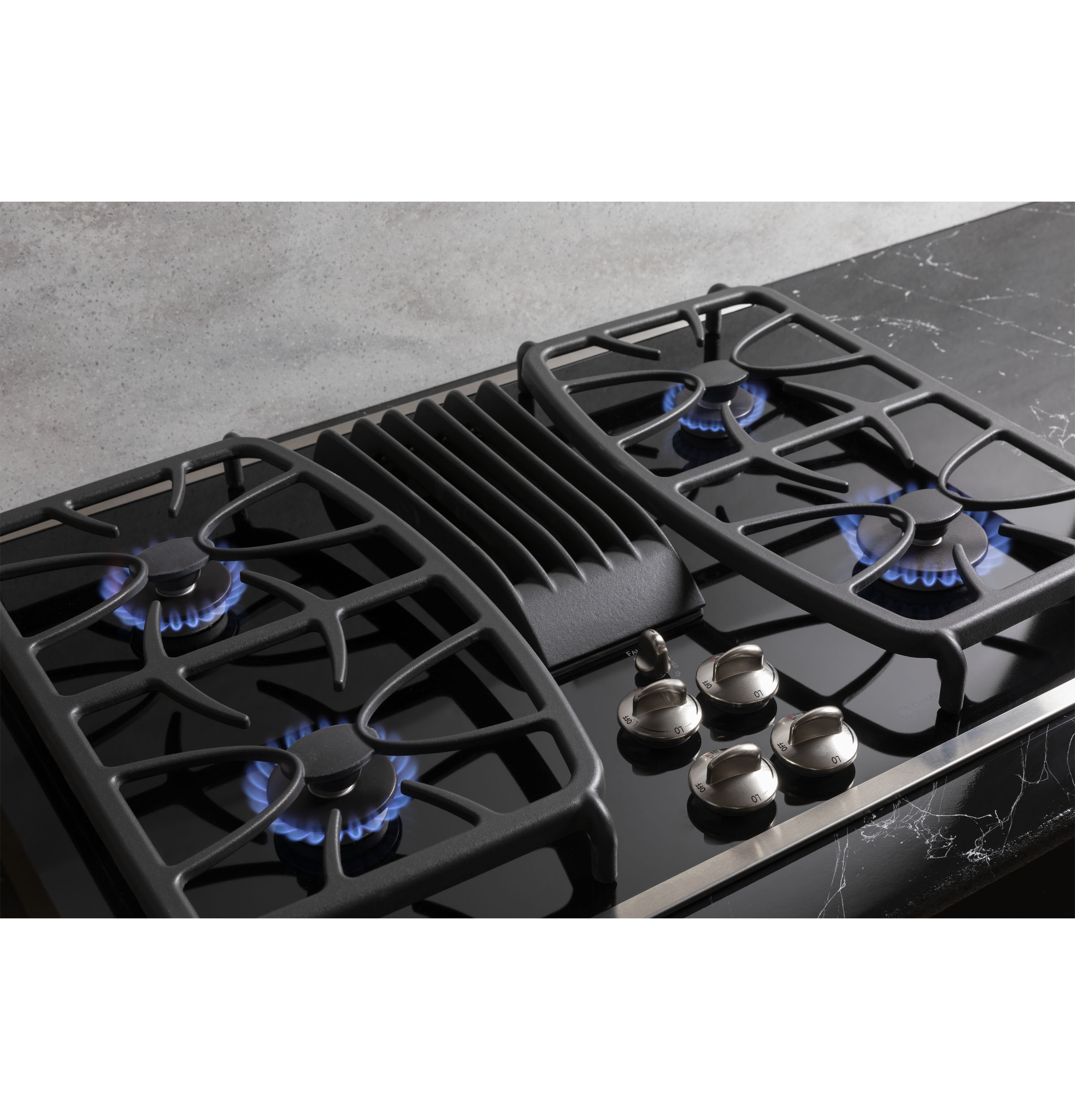 30" Built-In Gas Downdraft Cooktop PGP9830SRSS