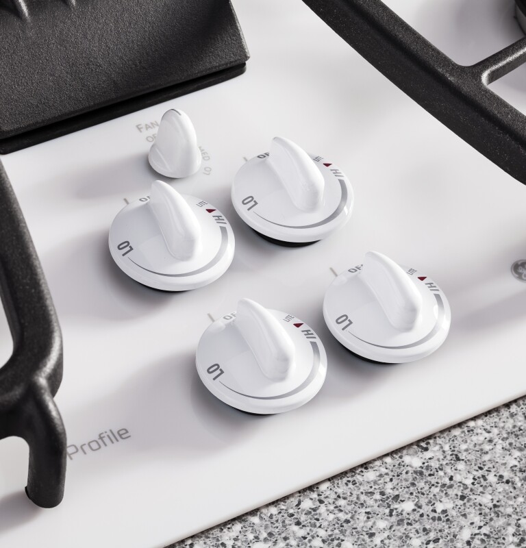 30" Built-In Gas Downdraft Cooktop PGP9830TJWW