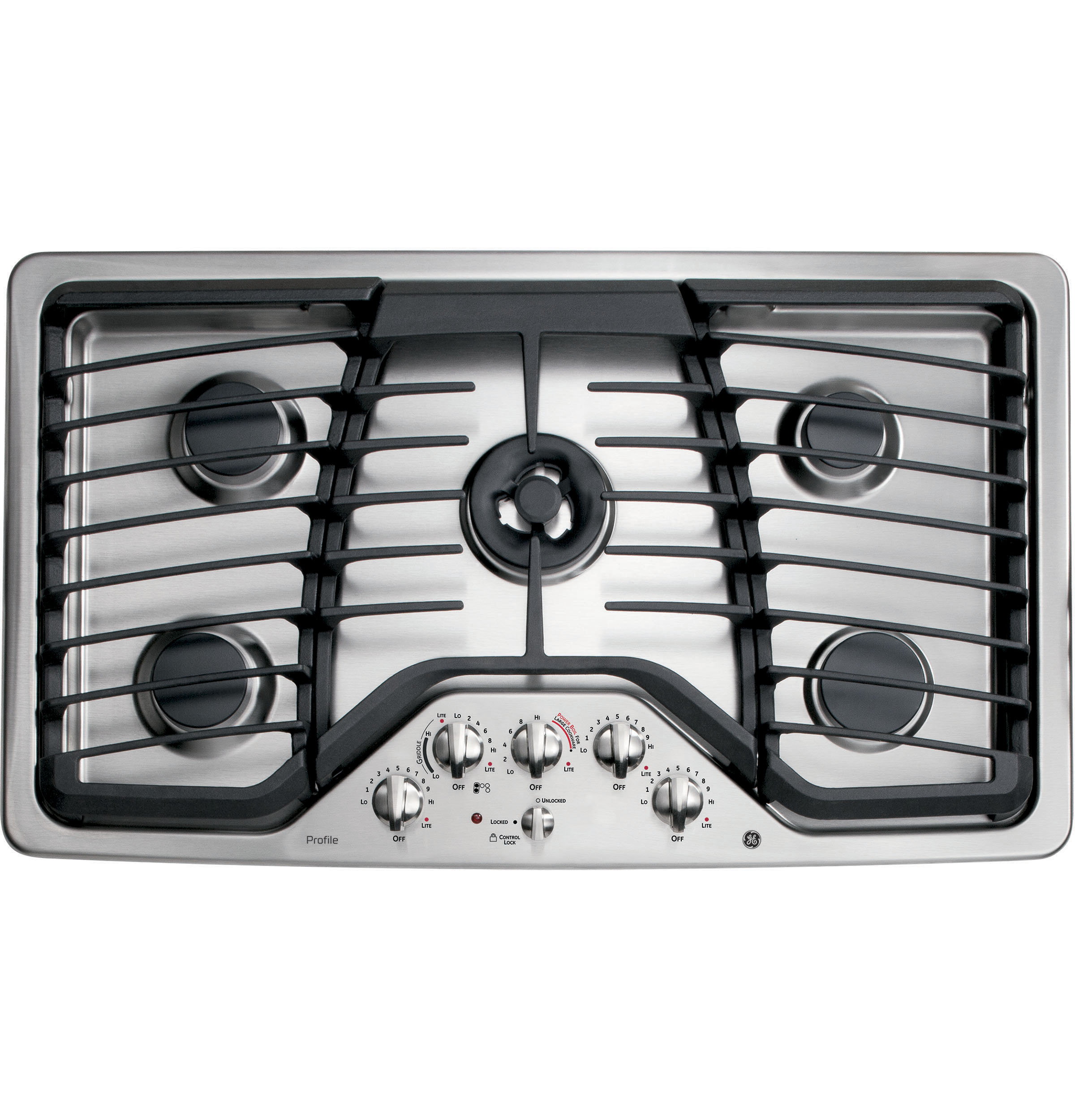 Series 36" Built-In Gas Cooktop PGP986SETSS