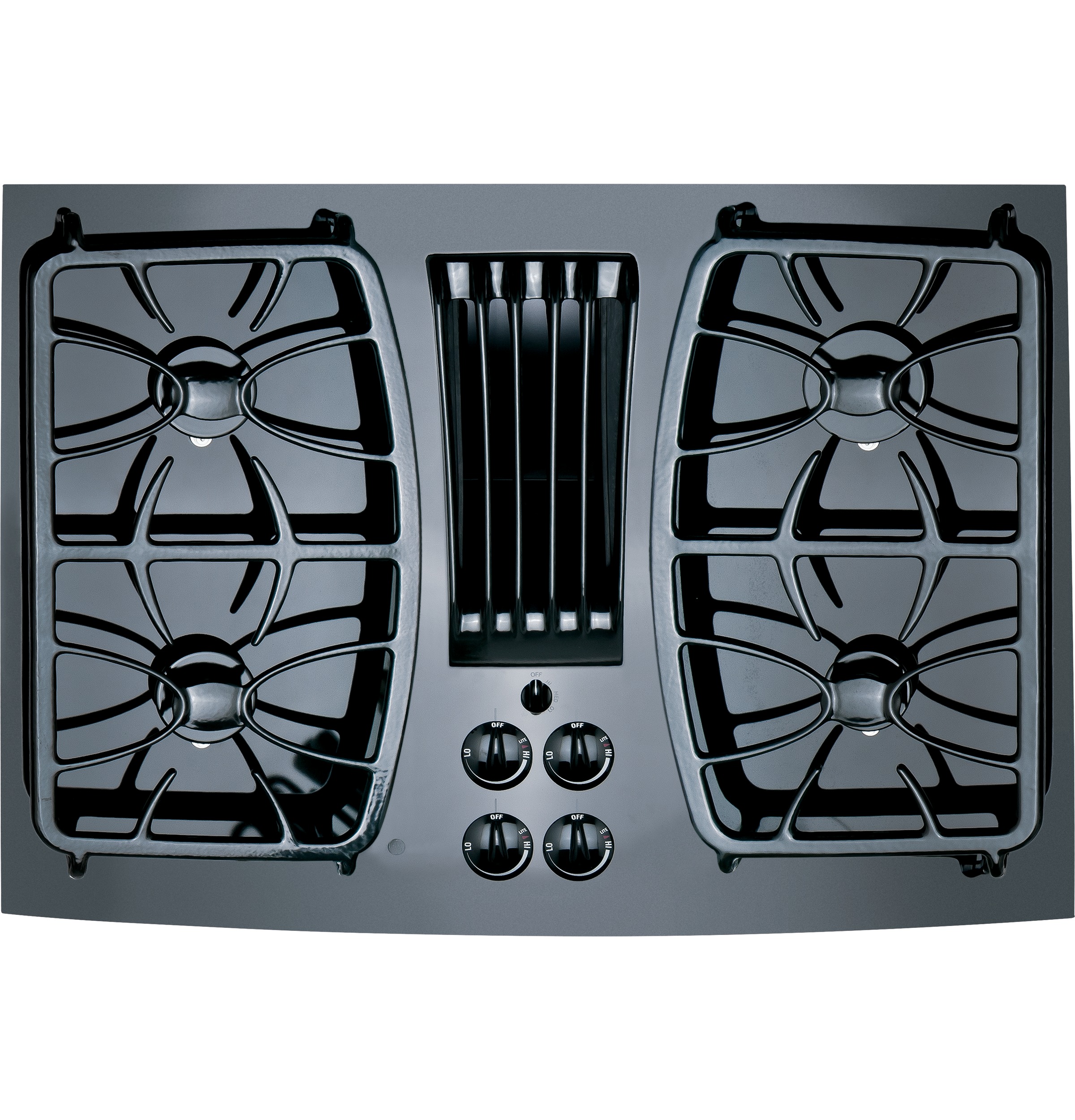 Series 30" Built-In Gas Downdraft Cooktop PGP989DNBB