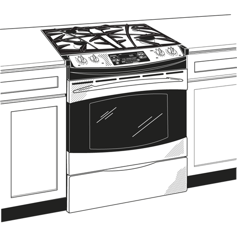 30" Slide-In Gas Range PGS908SEPSS