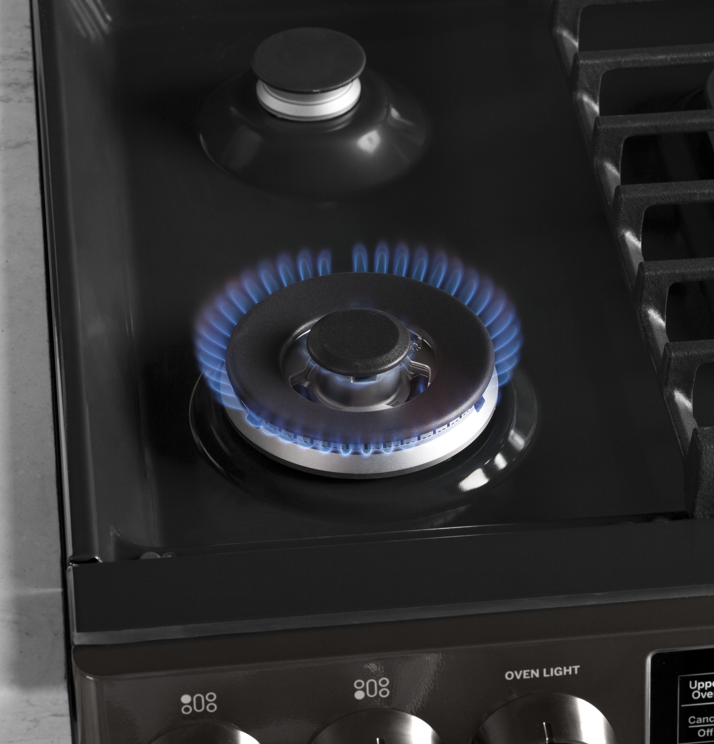 30" Smart Slide-In Front-Control Gas Range PGS930BELTS