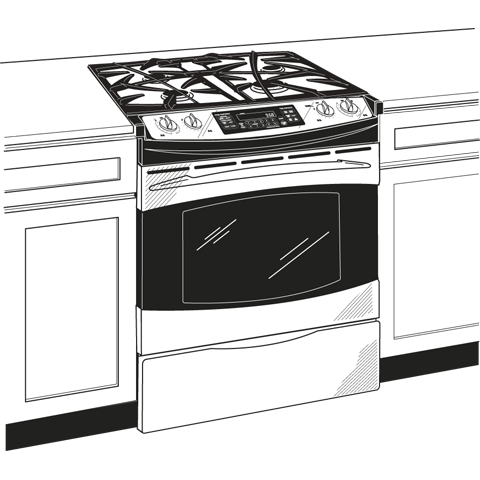 30" Slide-In Gas Range PGS975SEPSS