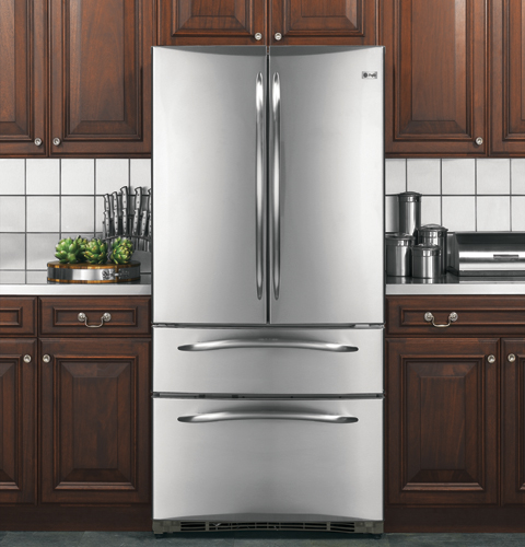 24.9 Cu. Ft. Refrigerator with Armoire Styling and Icemaker PGSS5NFXSS