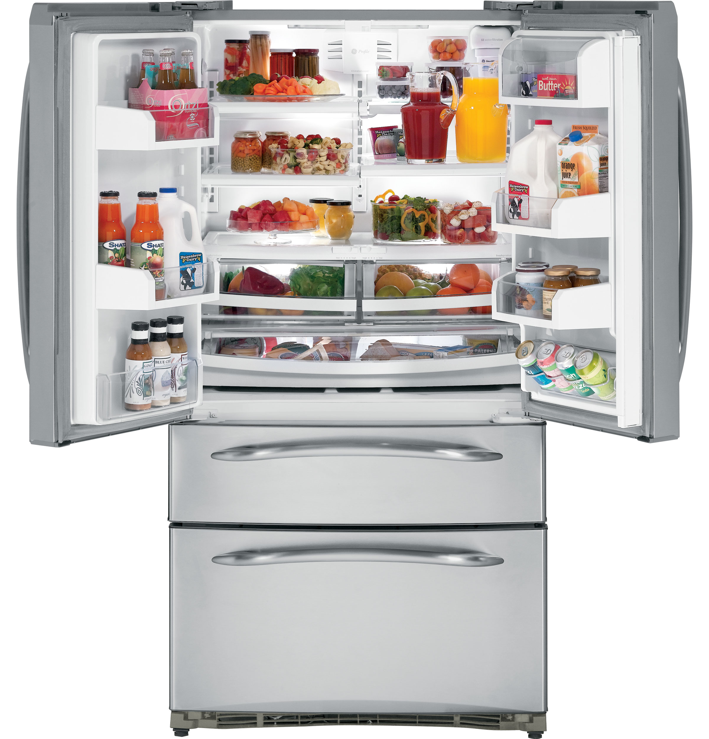 24.8 Cu. Ft. Refrigerator with Armoire Styling PGSS5PJZSS