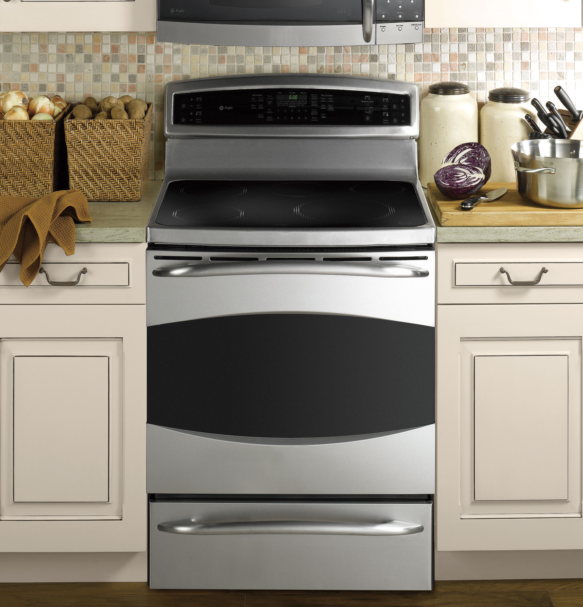 30" Free-Standing Induction Range with Warming Drawer PHB925STSS