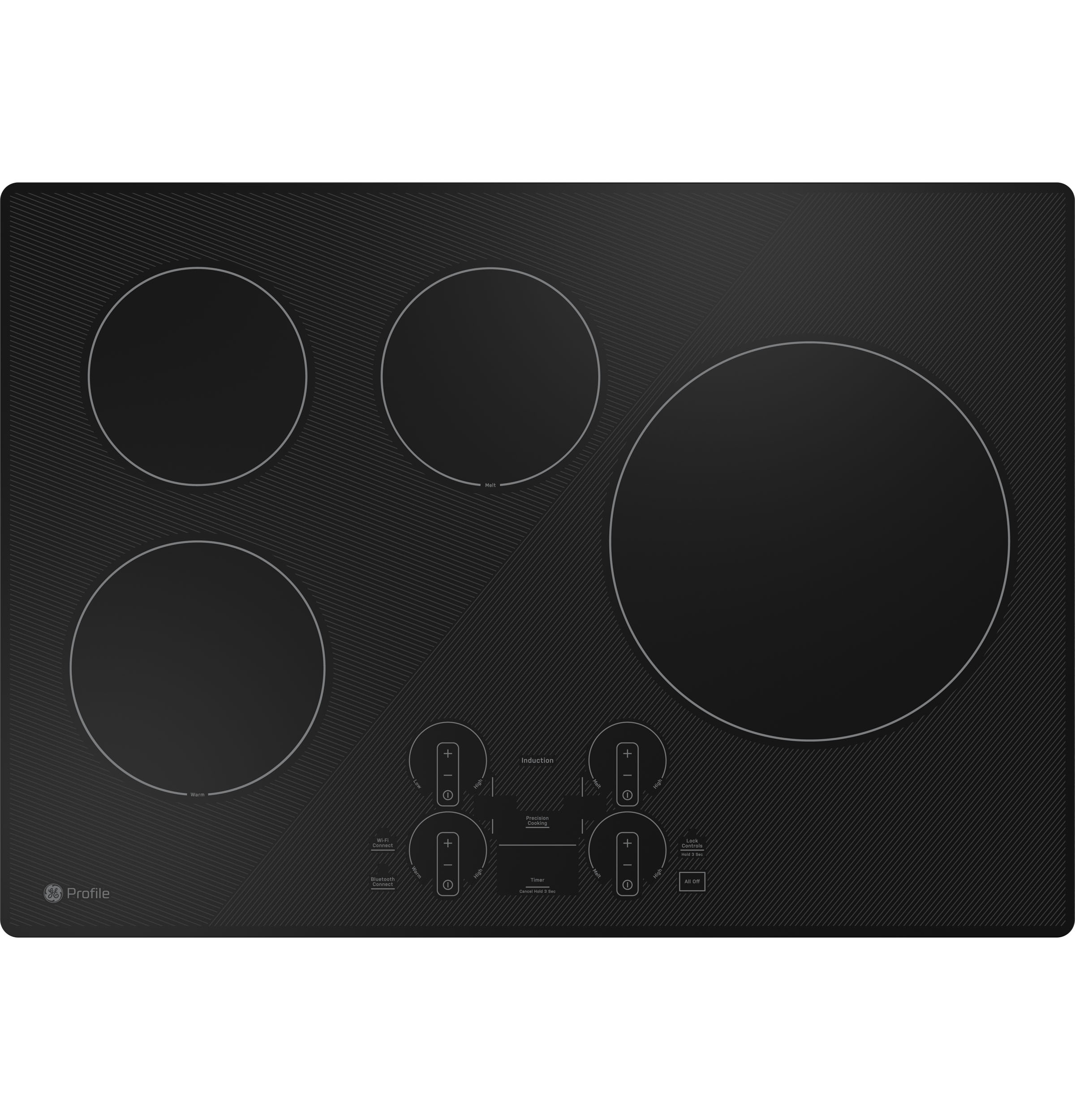 30" Built-In Touch Control Induction Cooktop PHP7030DTBB