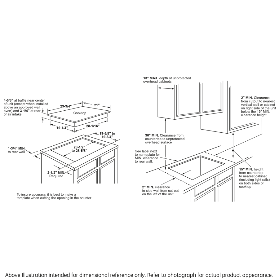 30" Built-In Touch Control Induction Cooktop PHP7030DTBB