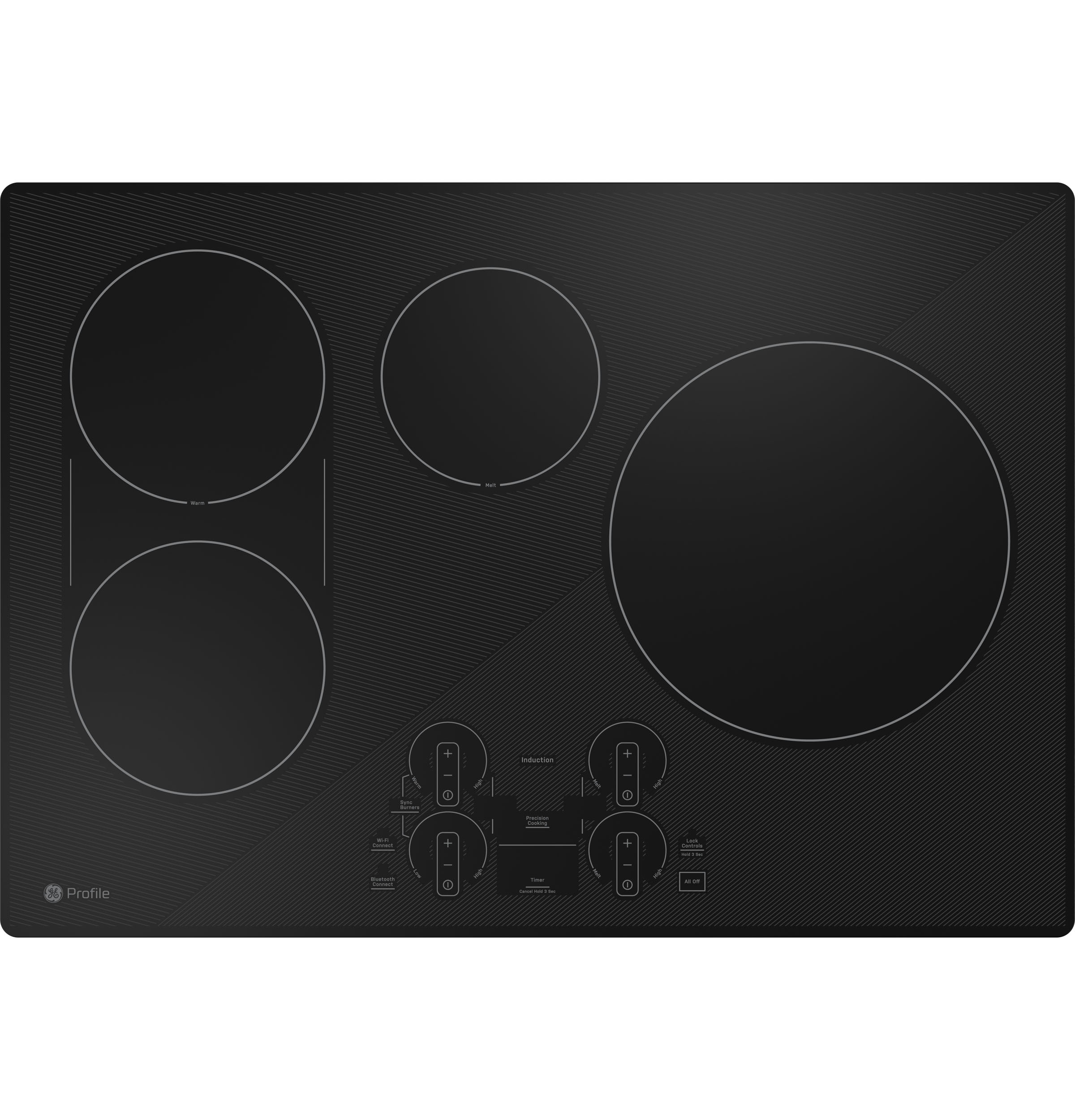 30" Built-In Touch Control Induction Cooktop PHP9030STSS
