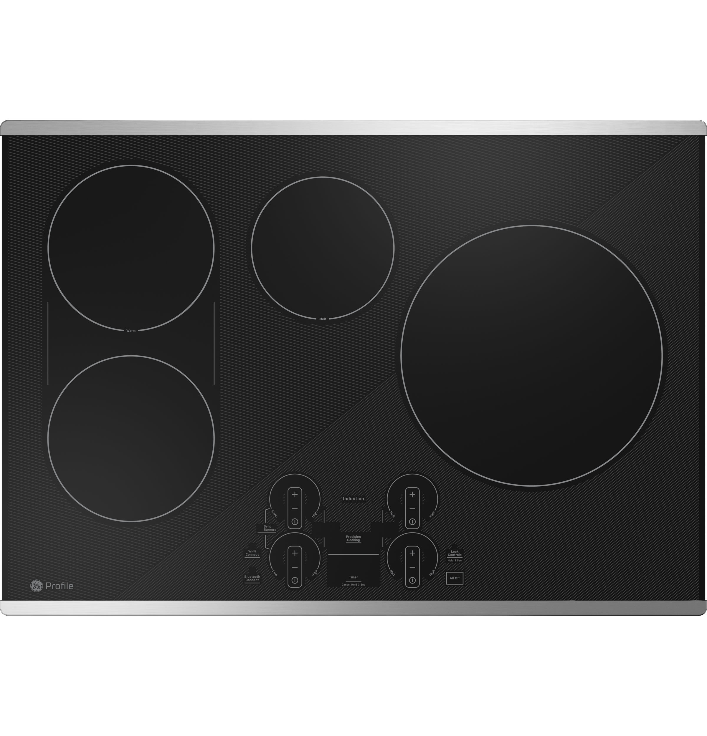 30" Built-In Touch Control Induction Cooktop PHP9030STSS