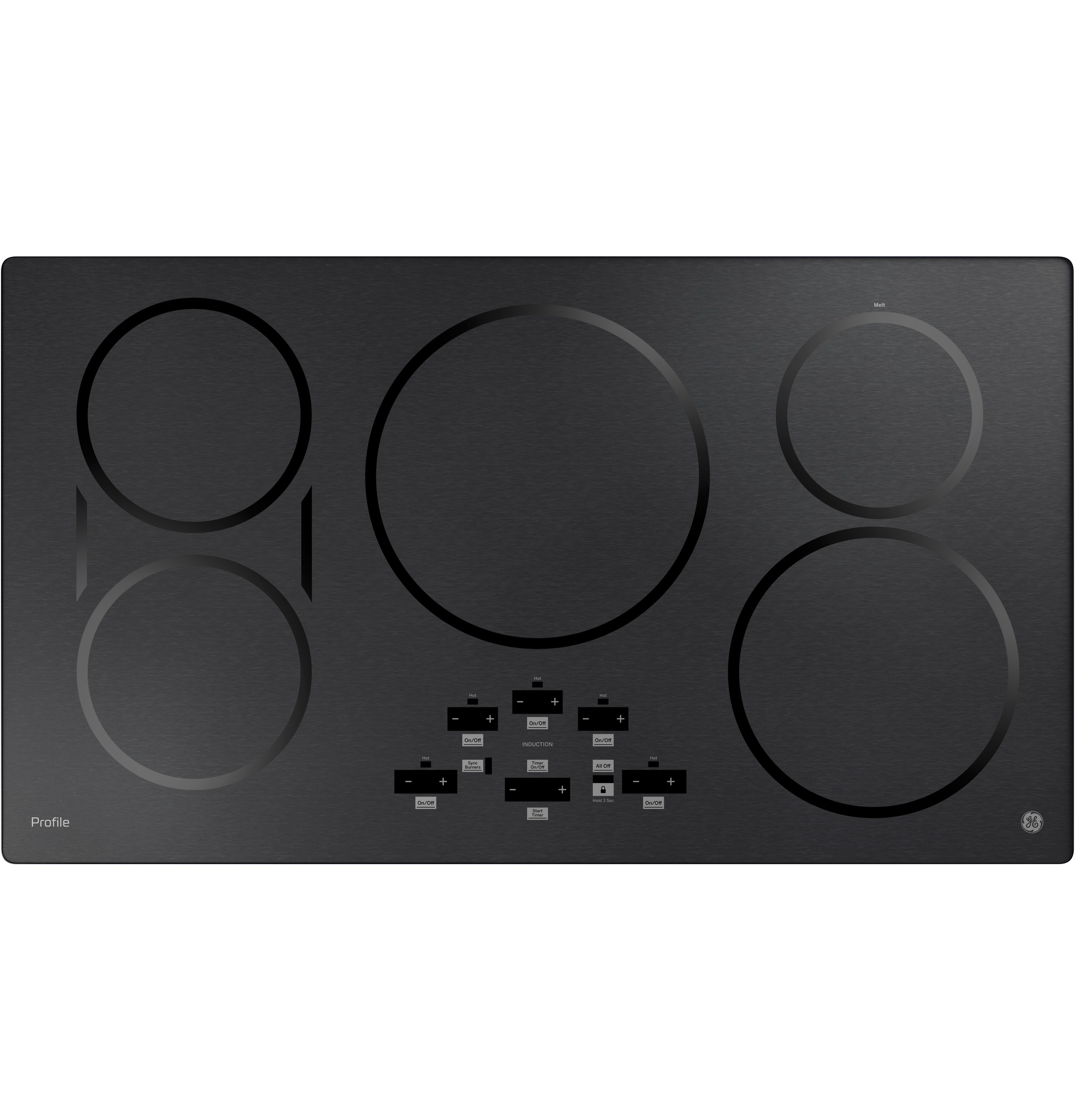 36" Built-In Touch Control Induction Cooktop PHP9036BMTS