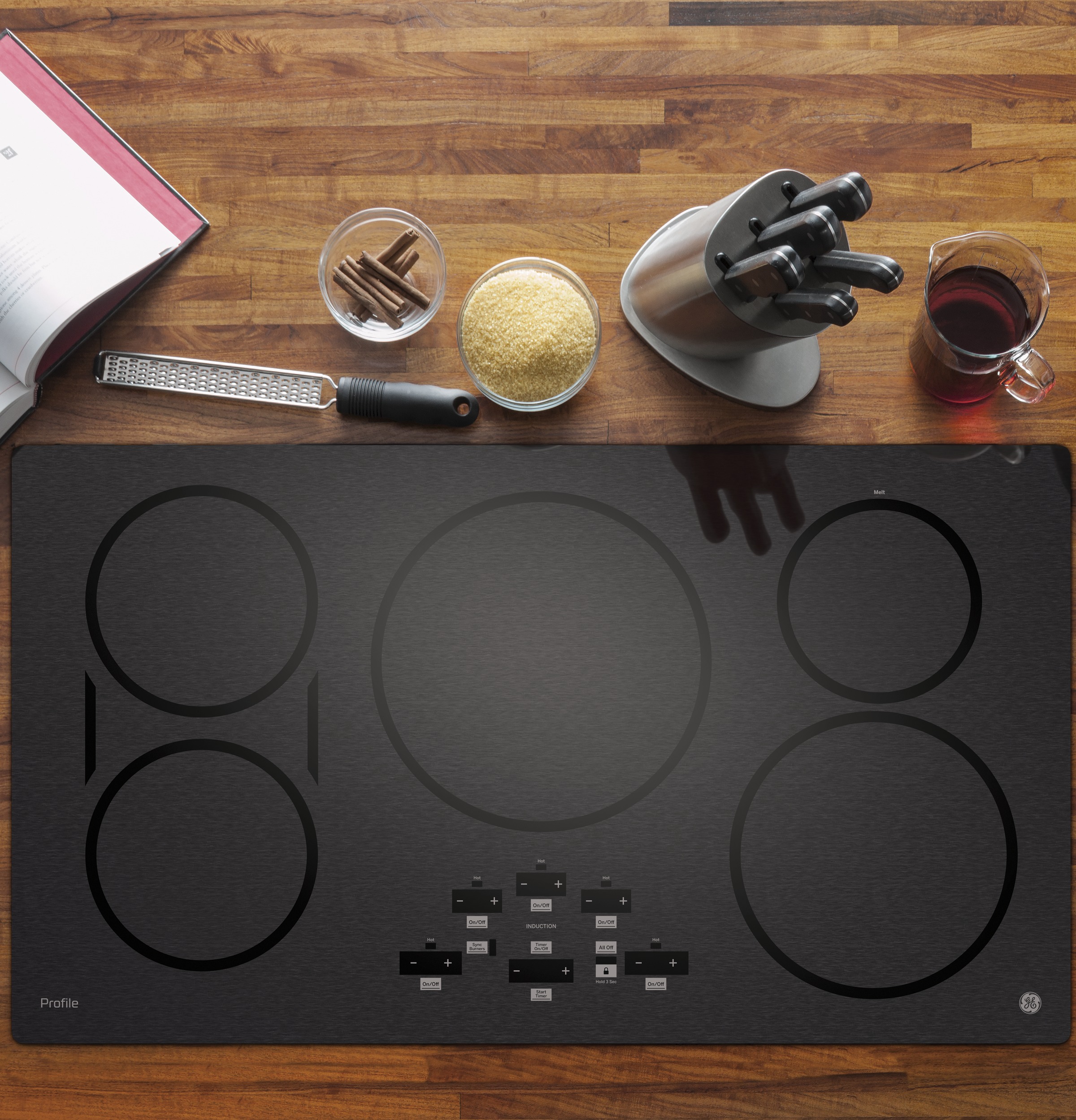 36" Built-In Touch Control Induction Cooktop PHP9036BMTS