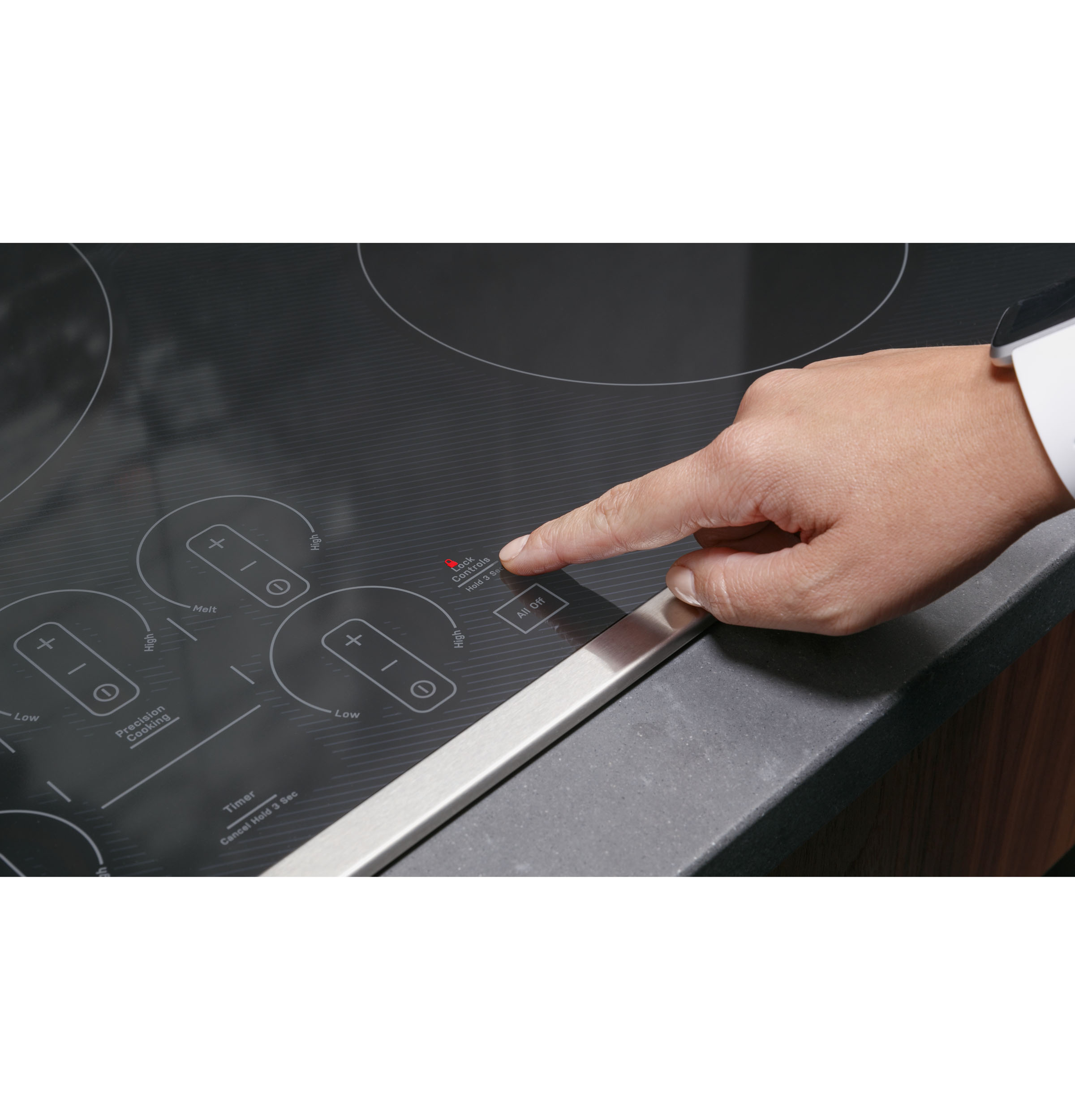 GE Profile™ ENERGY STAR® 36" Built-In Touch Control Induction Cooktop PHP9036DTBB