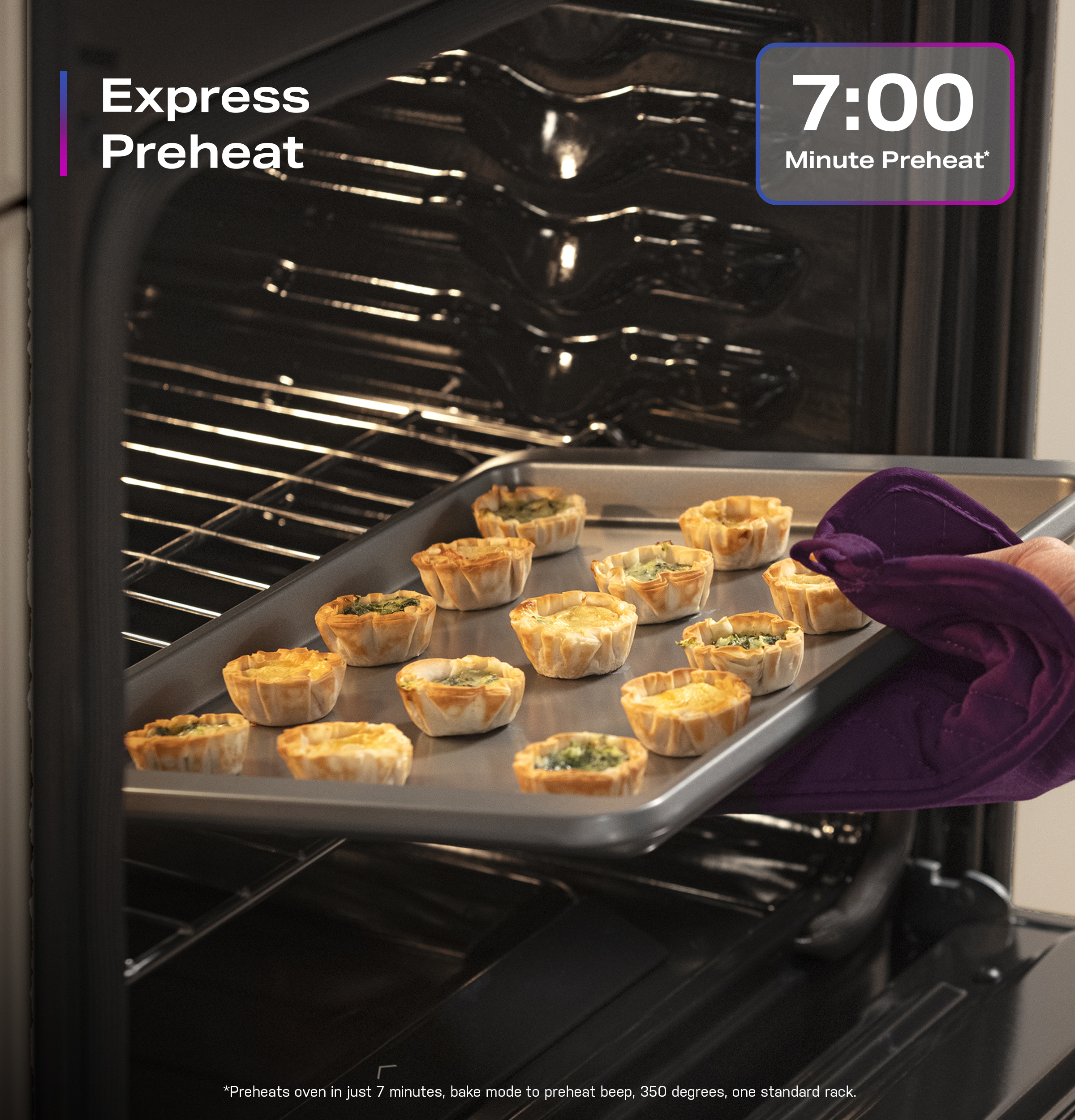30" Smart Slide-In Induction and Convection Range with No Preheat Air Fry and EasyWash Oven Tray PHS700AYFS