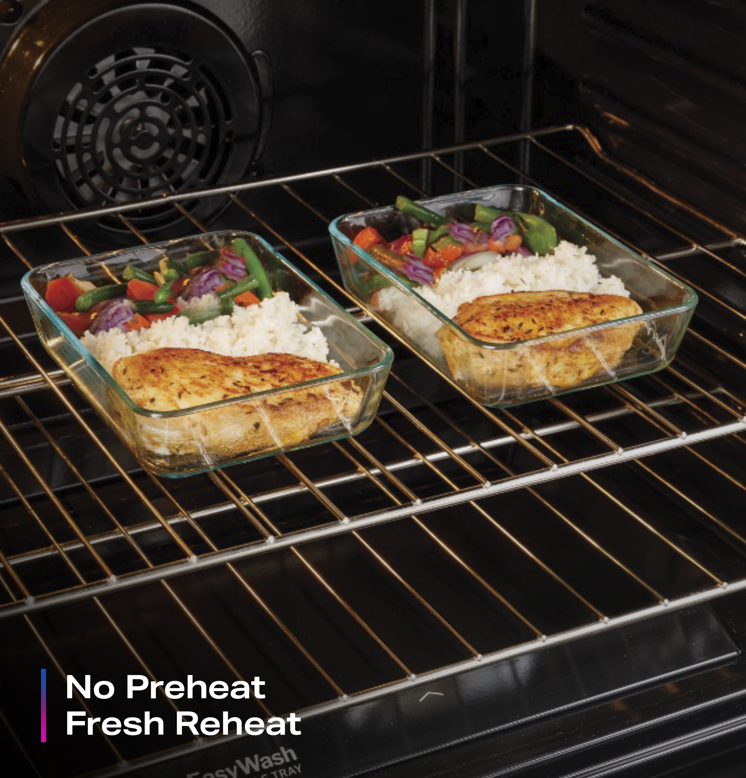 30" Smart Slide-In Induction and Convection Range with No Preheat Air Fry and EasyWash Oven Tray PHS700AYFS