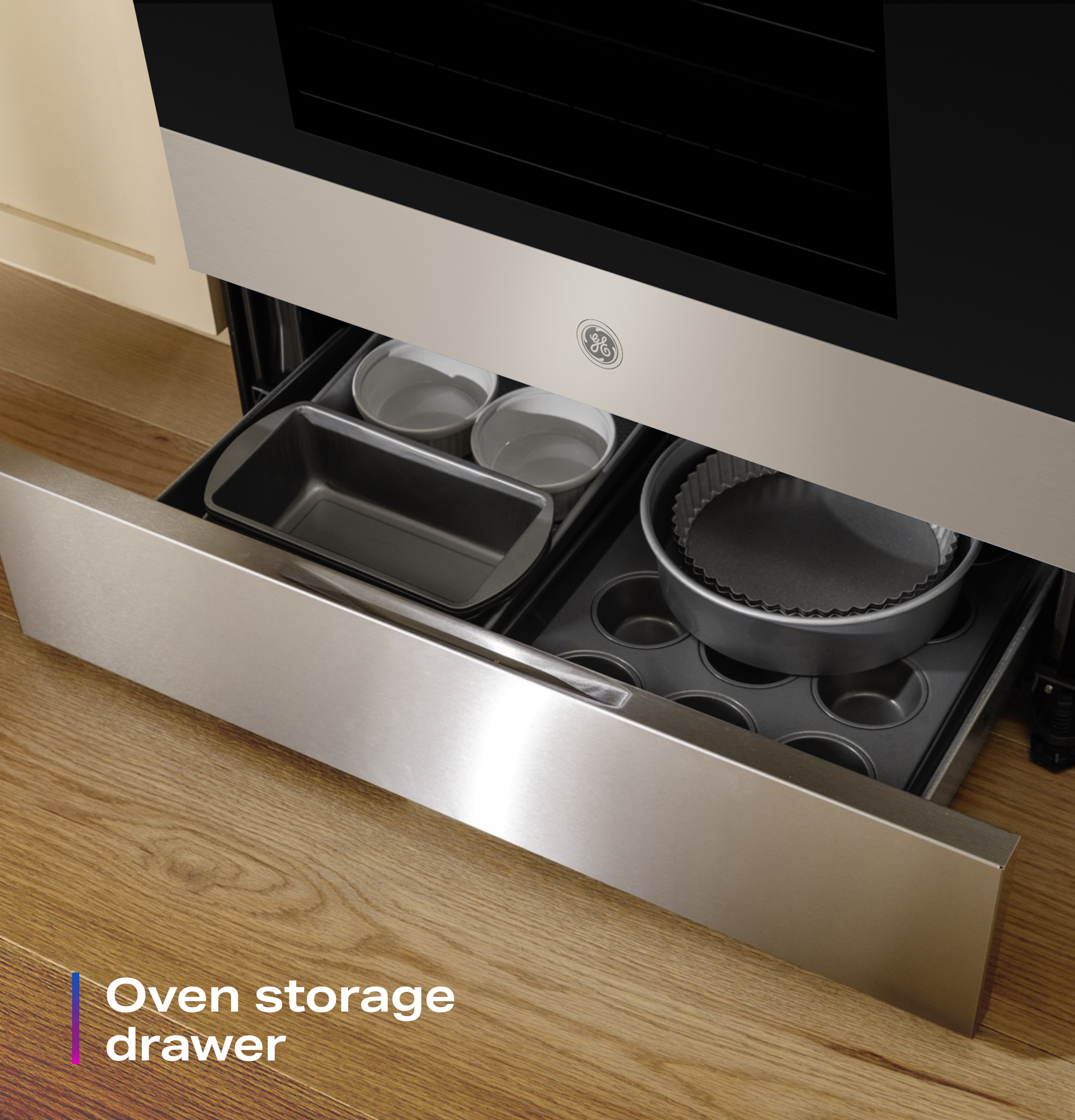 30" Smart Slide-In Induction and Convection Range with No Preheat Air Fry and EasyWash Oven Tray PHS700AYFS