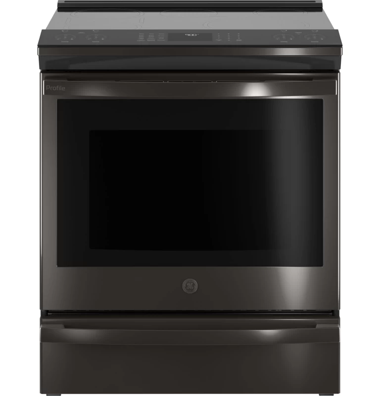 30" Smart Slide-In Front-Control Induction and Convection Range with No Preheat Air Fry PHS930BPTS