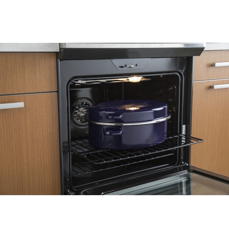 30" Smart Slide-In Front-Control Induction and Convection Range PHS930SLSS